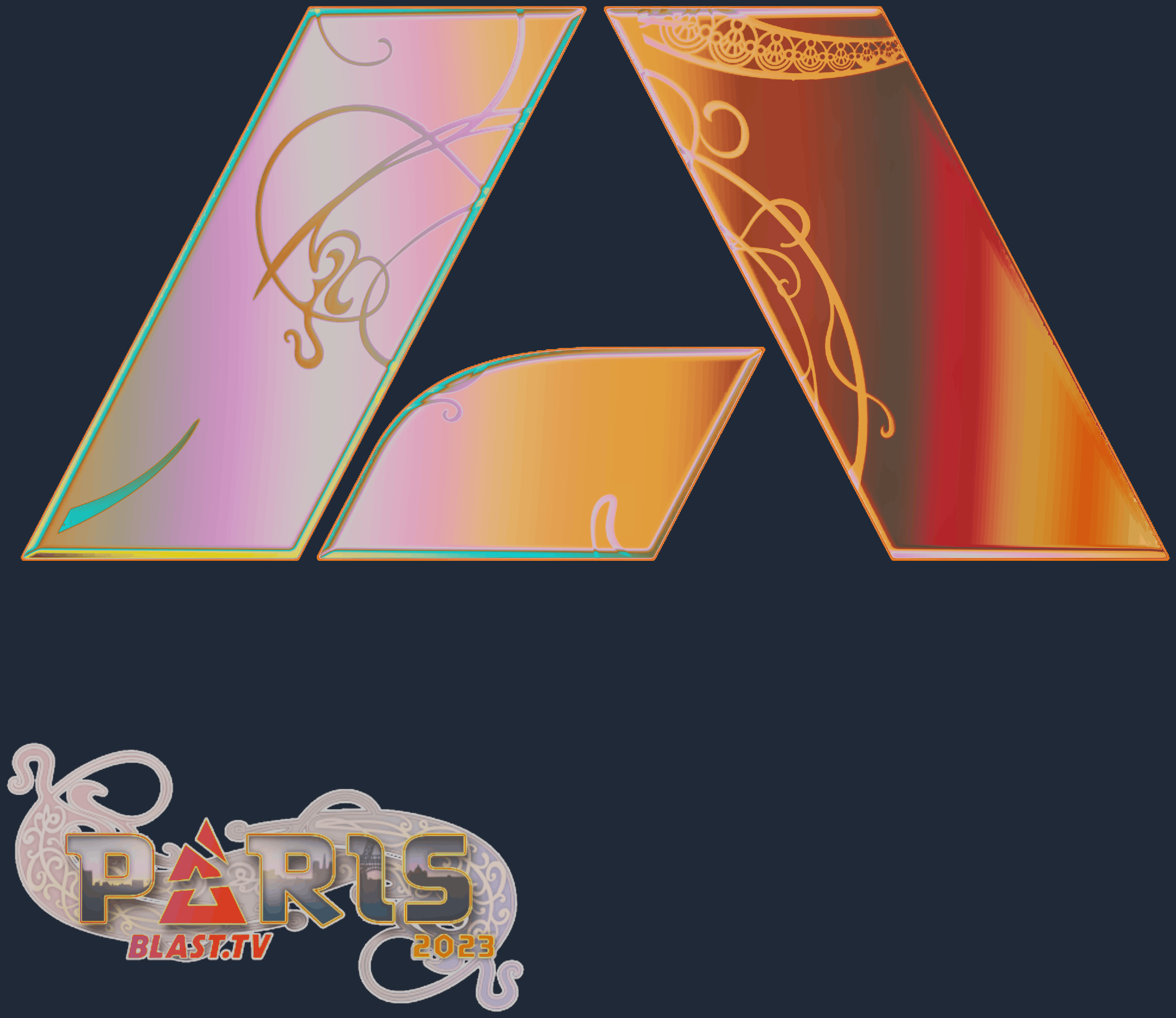 Sticker | Apeks (Holo) | Paris 2023 Image