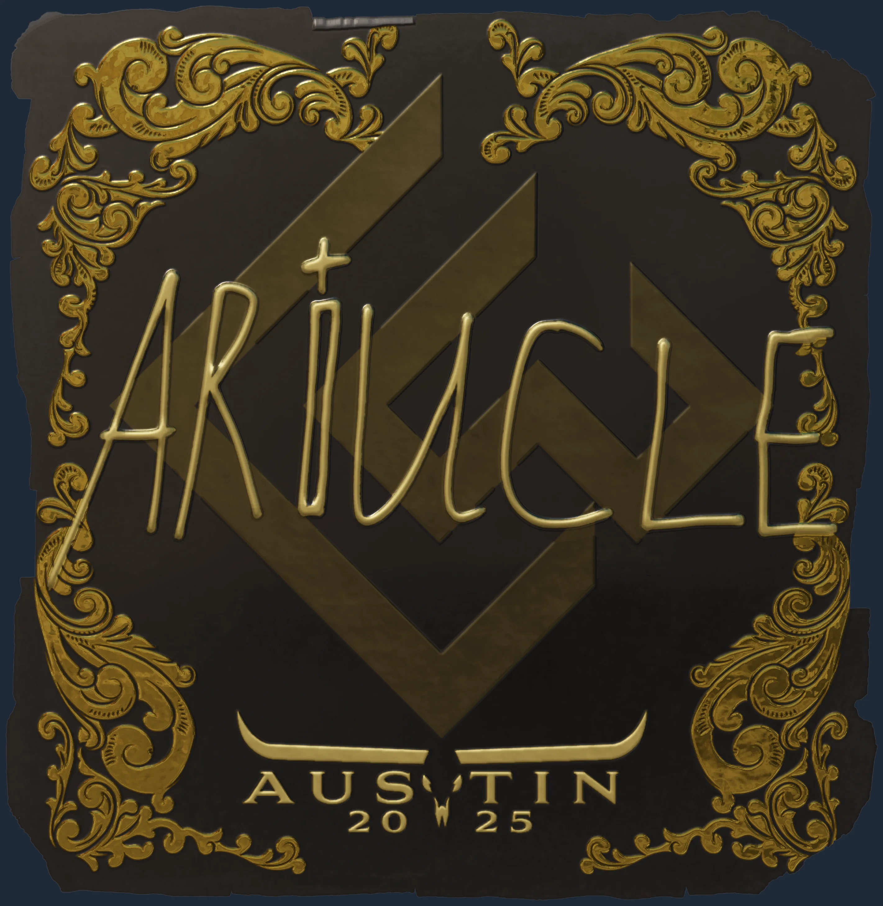 Sticker | Ariucle (Gold) | Austin 2025 Image