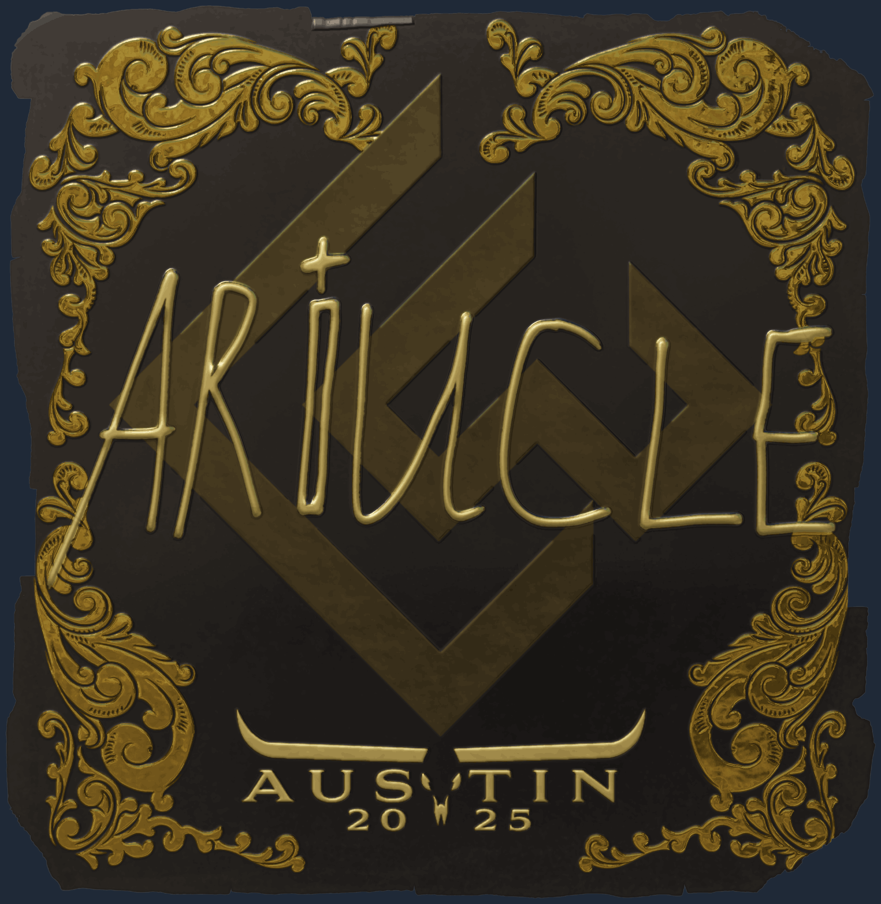 Sticker | Ariucle (Gold) | Austin 2025 Image