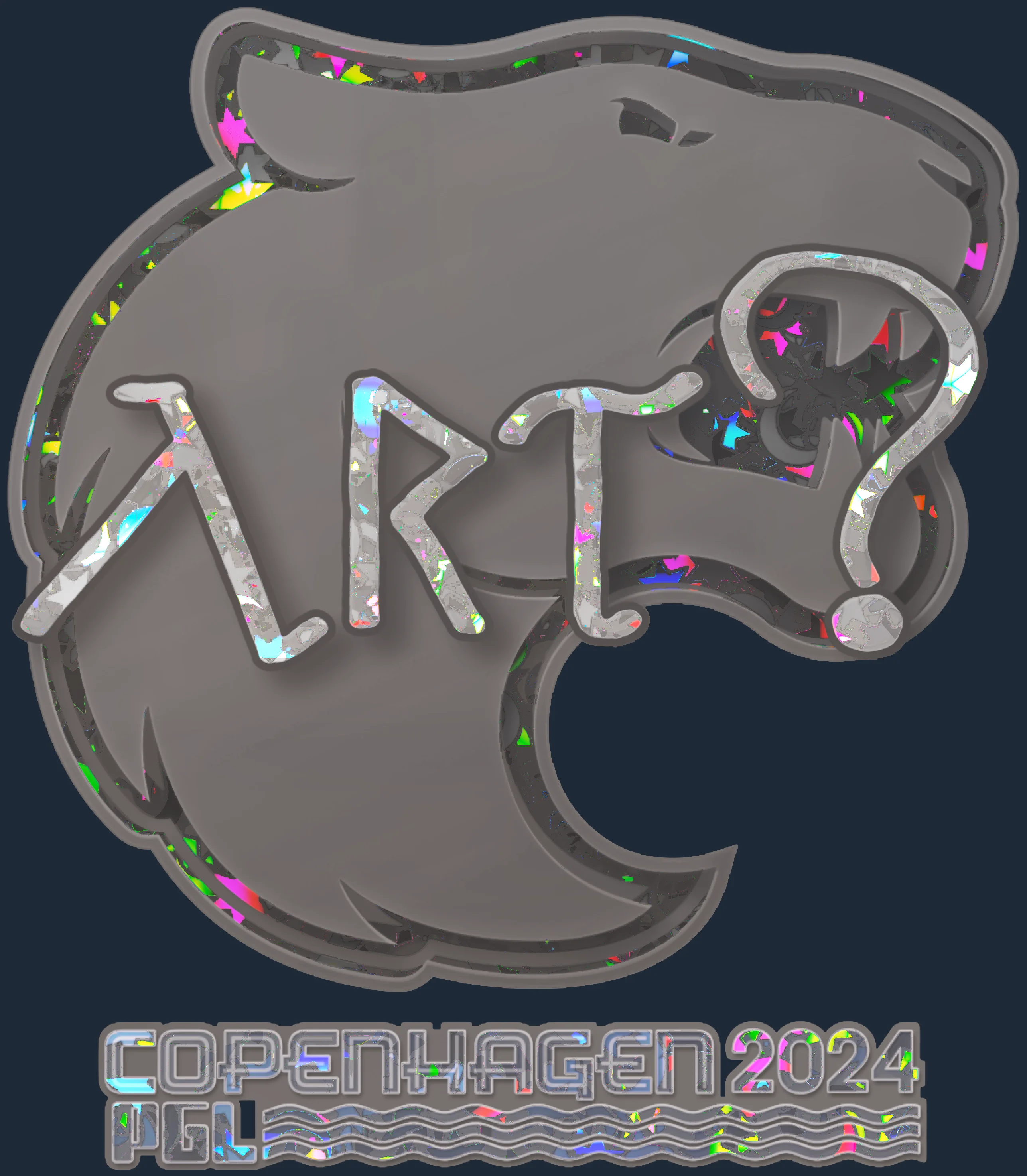 Sticker | arT (Glitter) | Copenhagen 2024 Image