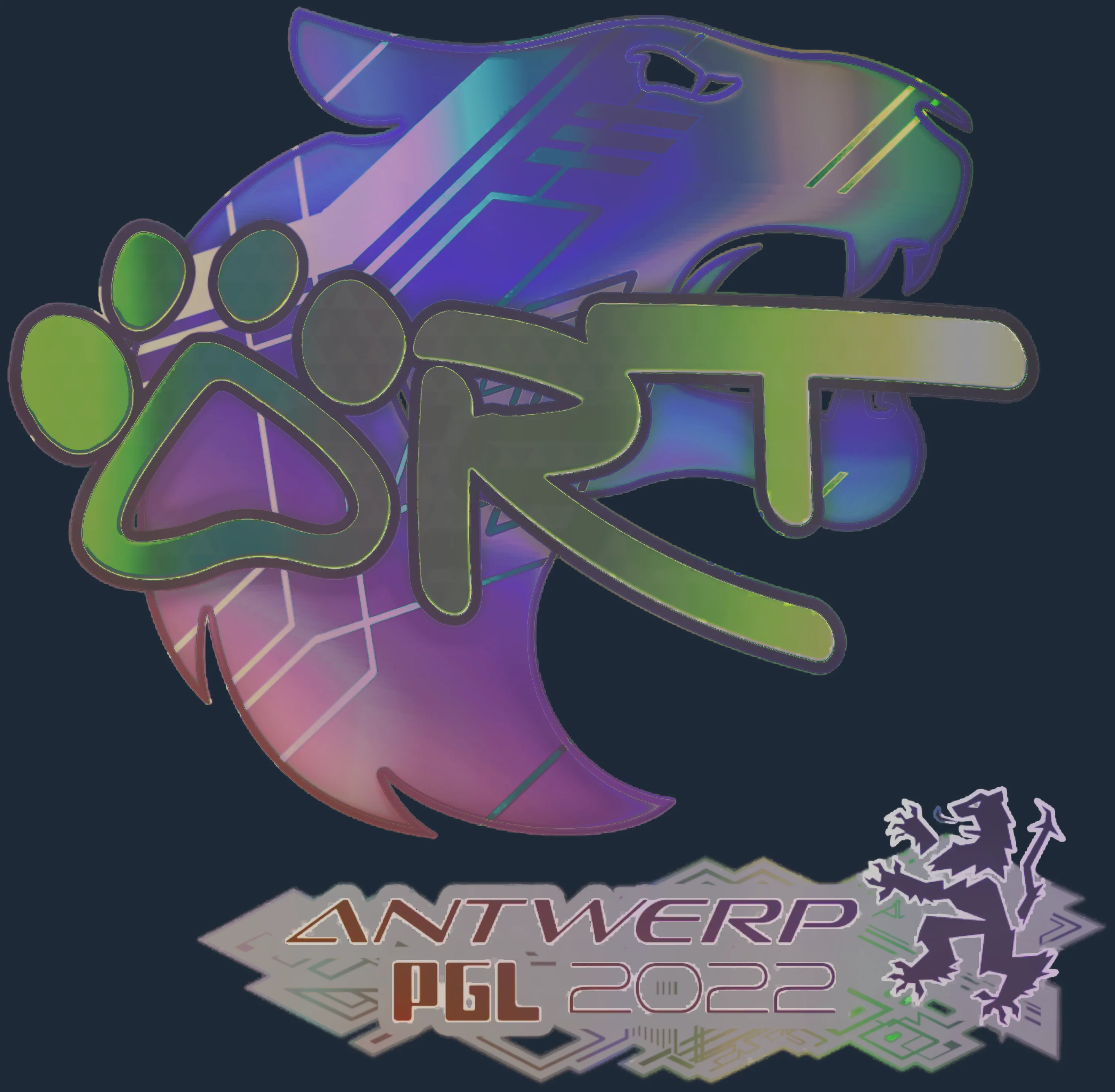 Sticker | arT (Holo) | Antwerp 2022 Image