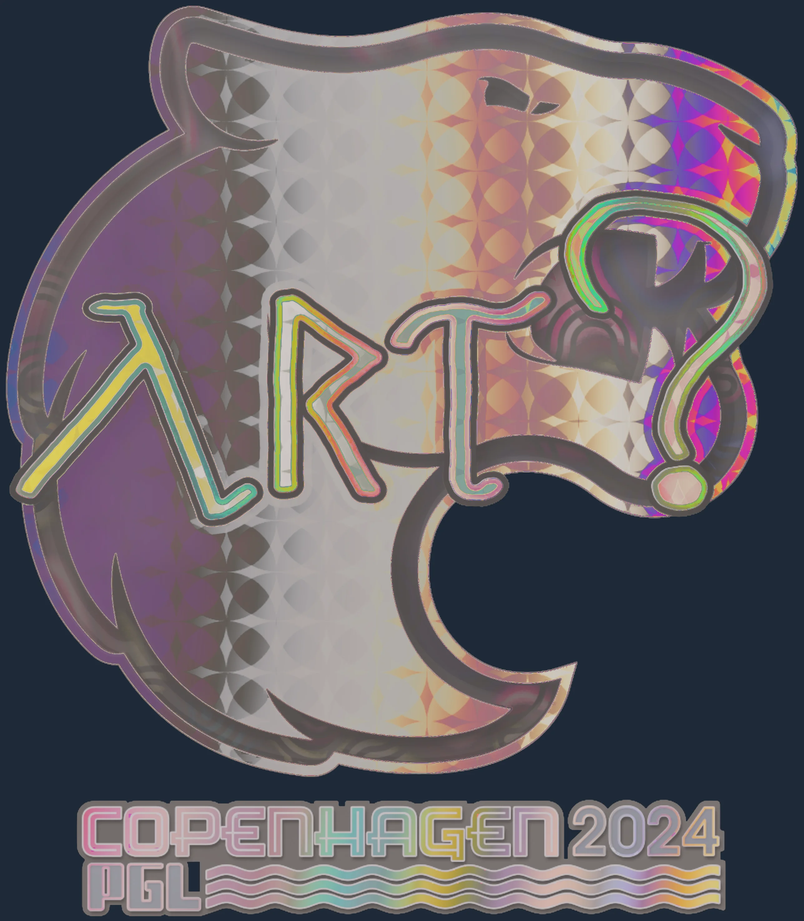 Sticker | arT (Holo) | Copenhagen 2024 Image