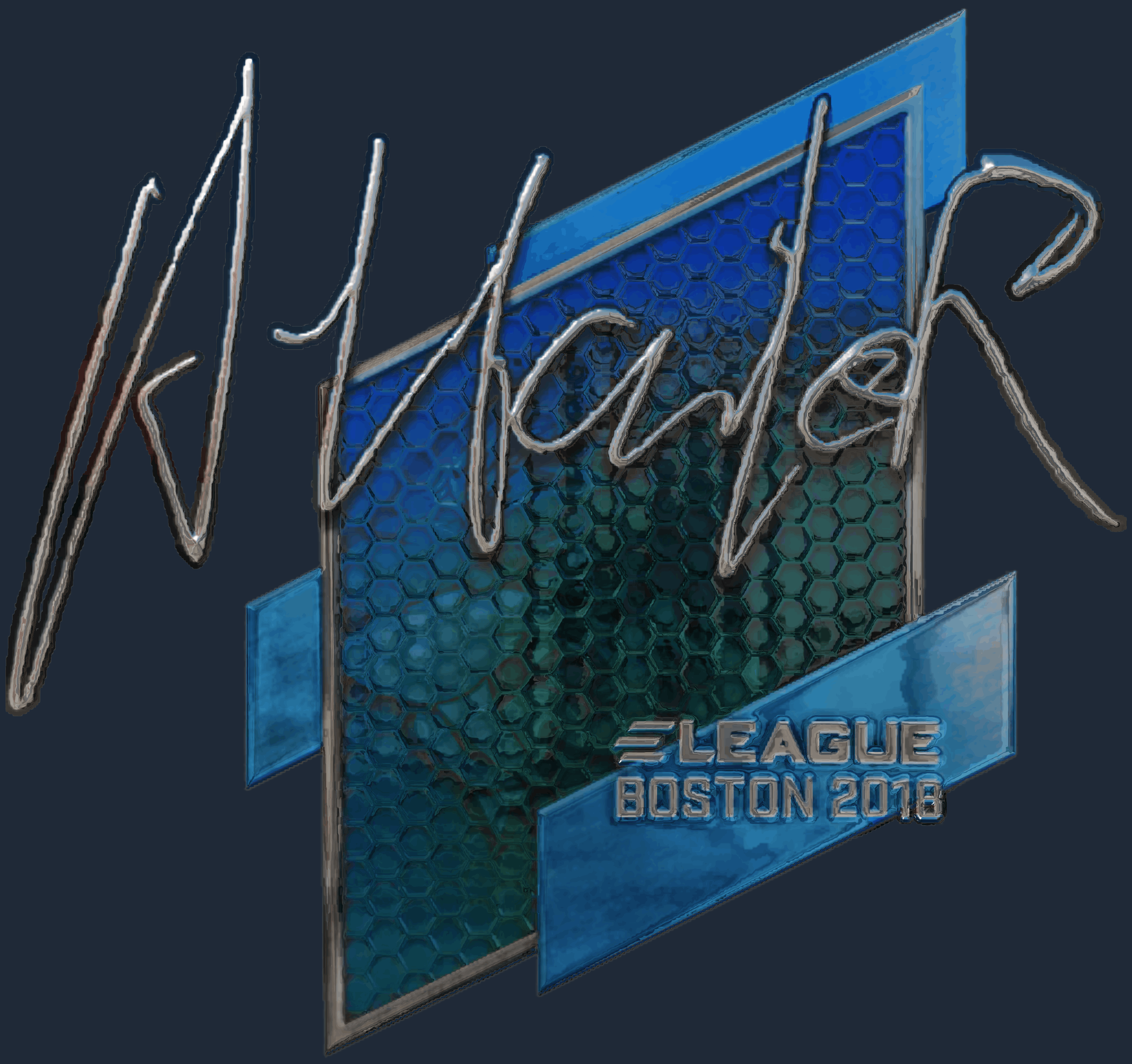 Sticker | Attacker (Foil) | Boston 2018 Image