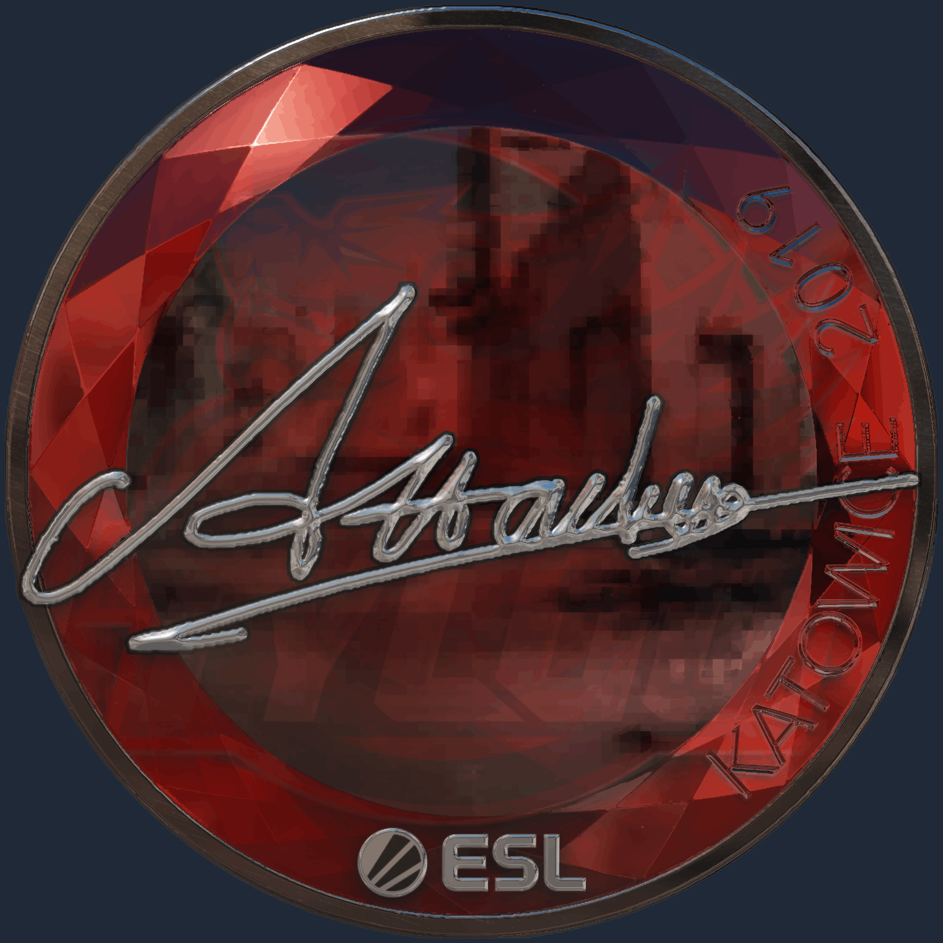 Sticker | Attacker (Foil) | Katowice 2019 Image