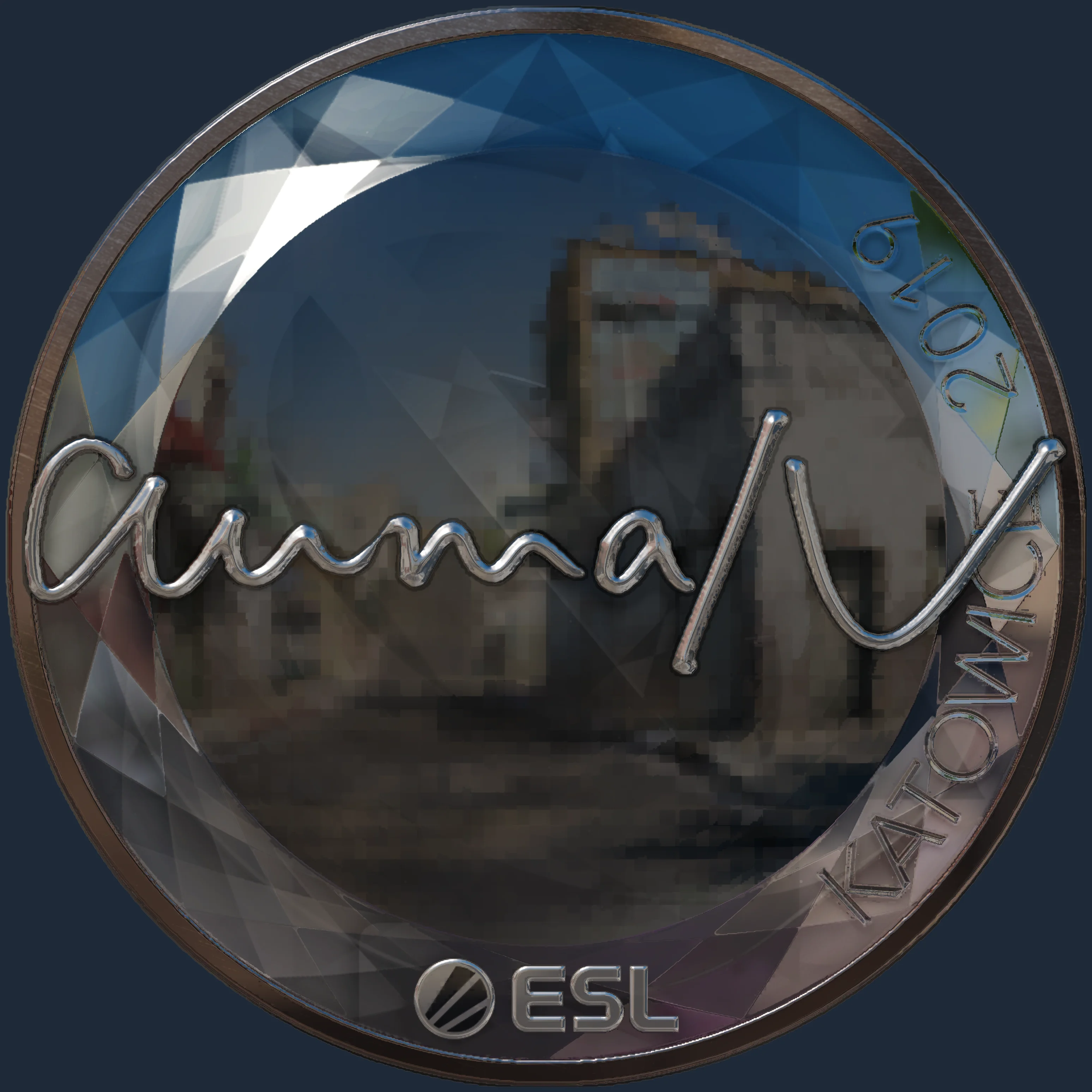 Sticker | aumaN (Foil) | Katowice 2019 Image