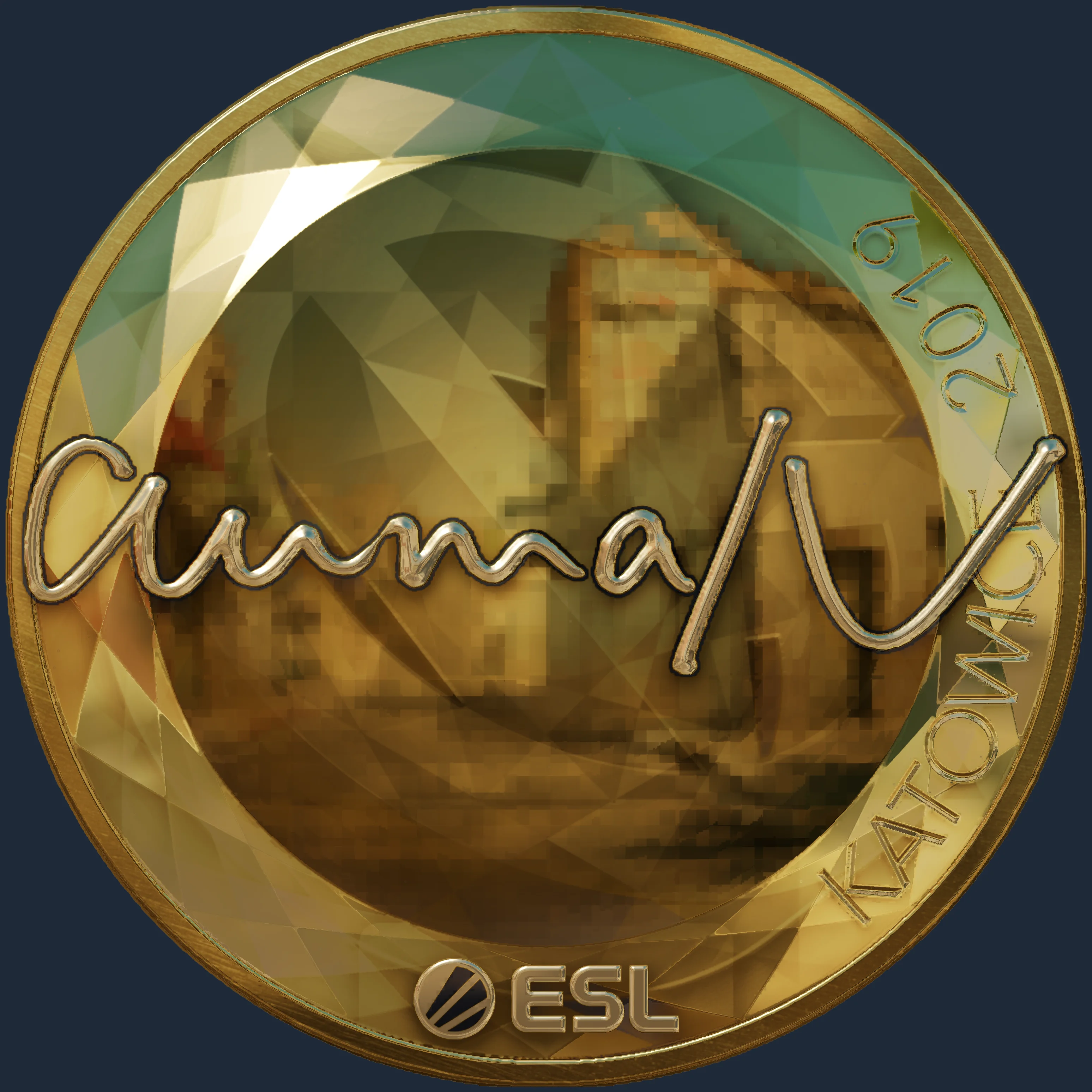 Sticker | aumaN (Gold) | Katowice 2019 Image