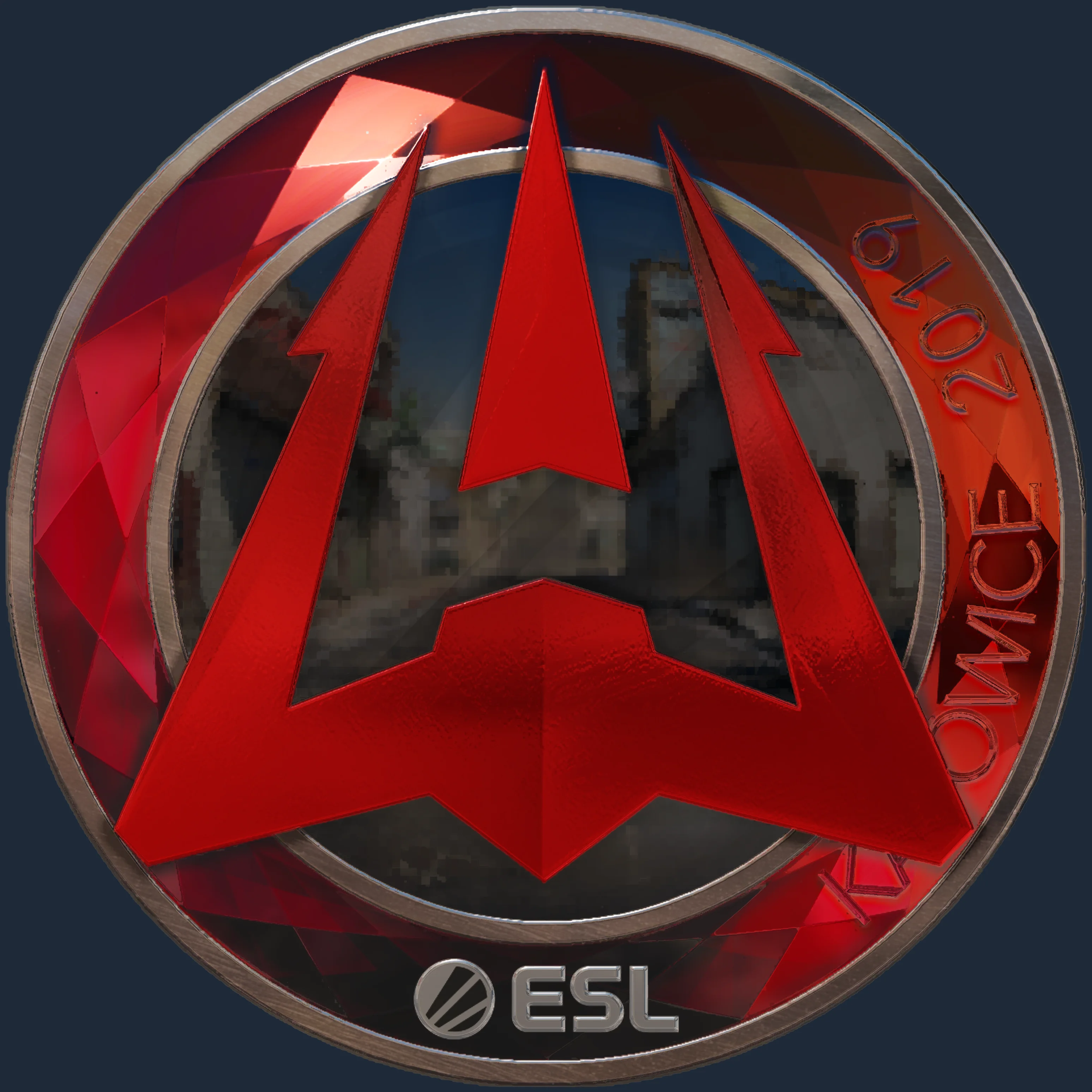 Sticker | Avangar (Foil) | Katowice 2019 Image