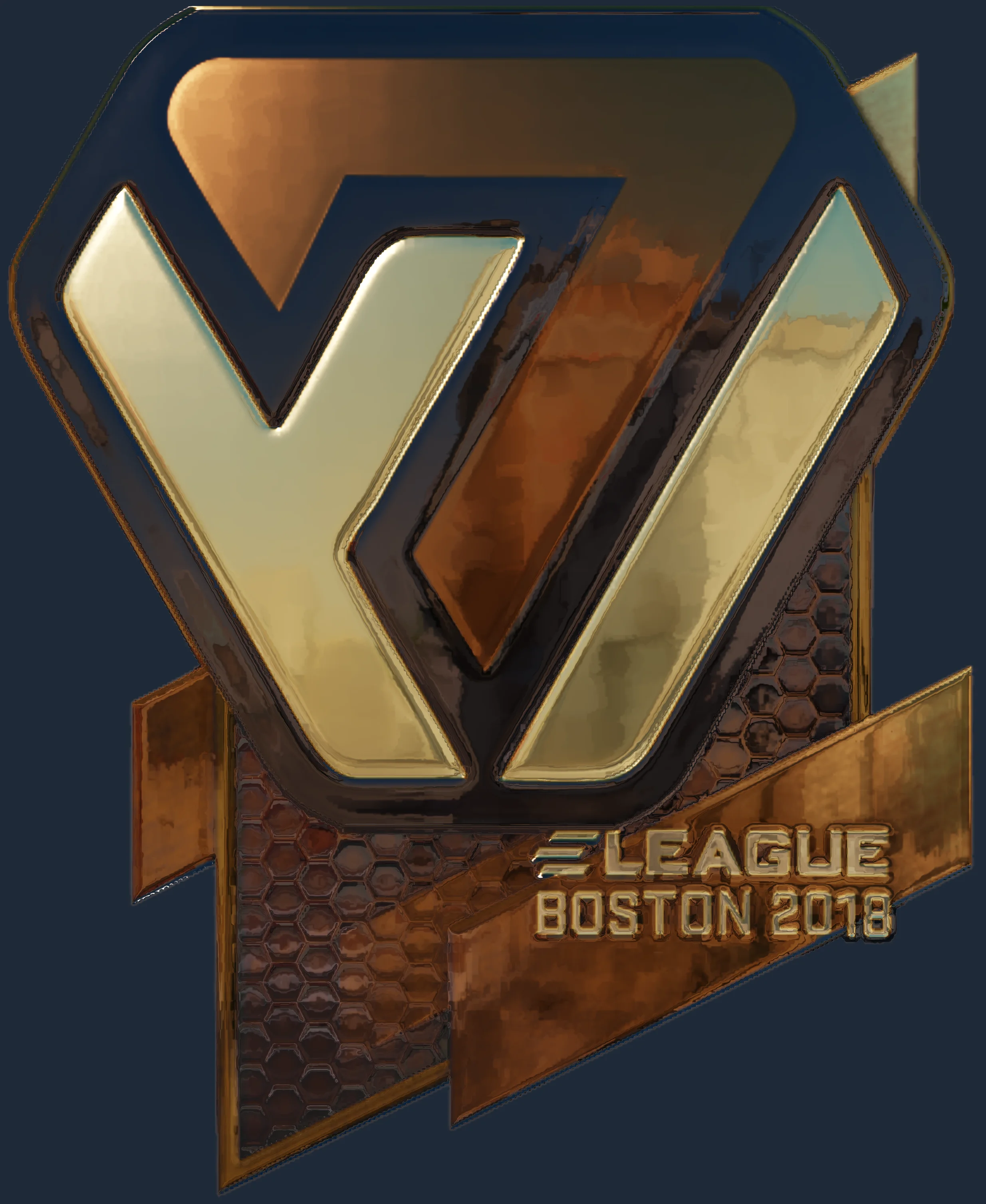 Sticker | Avangar (Gold) | Boston 2018 Image