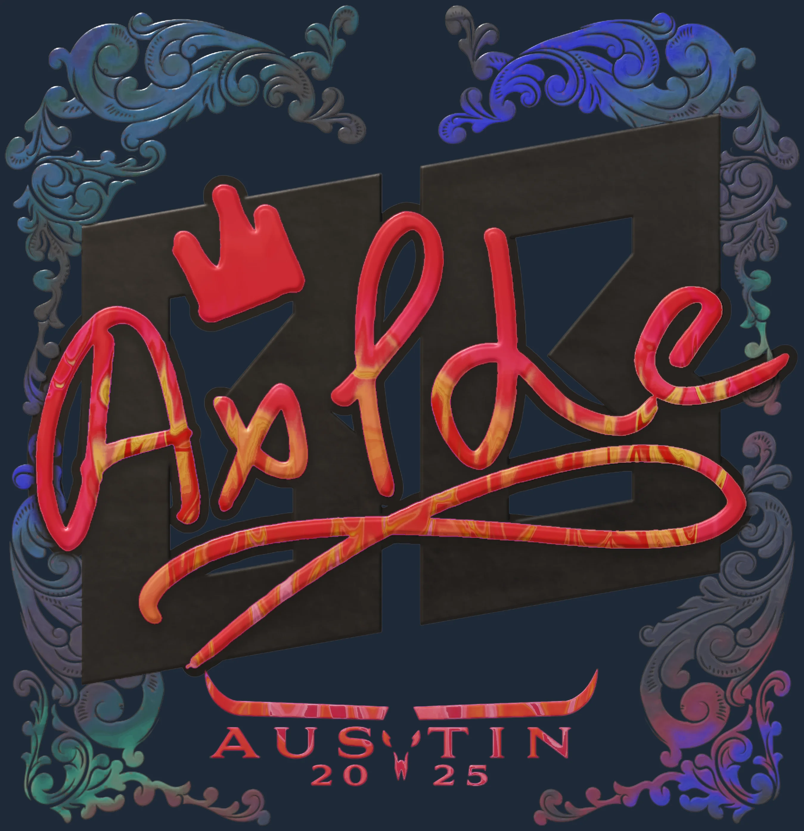 Sticker | Ax1Le (Holo) | Austin 2025 Image