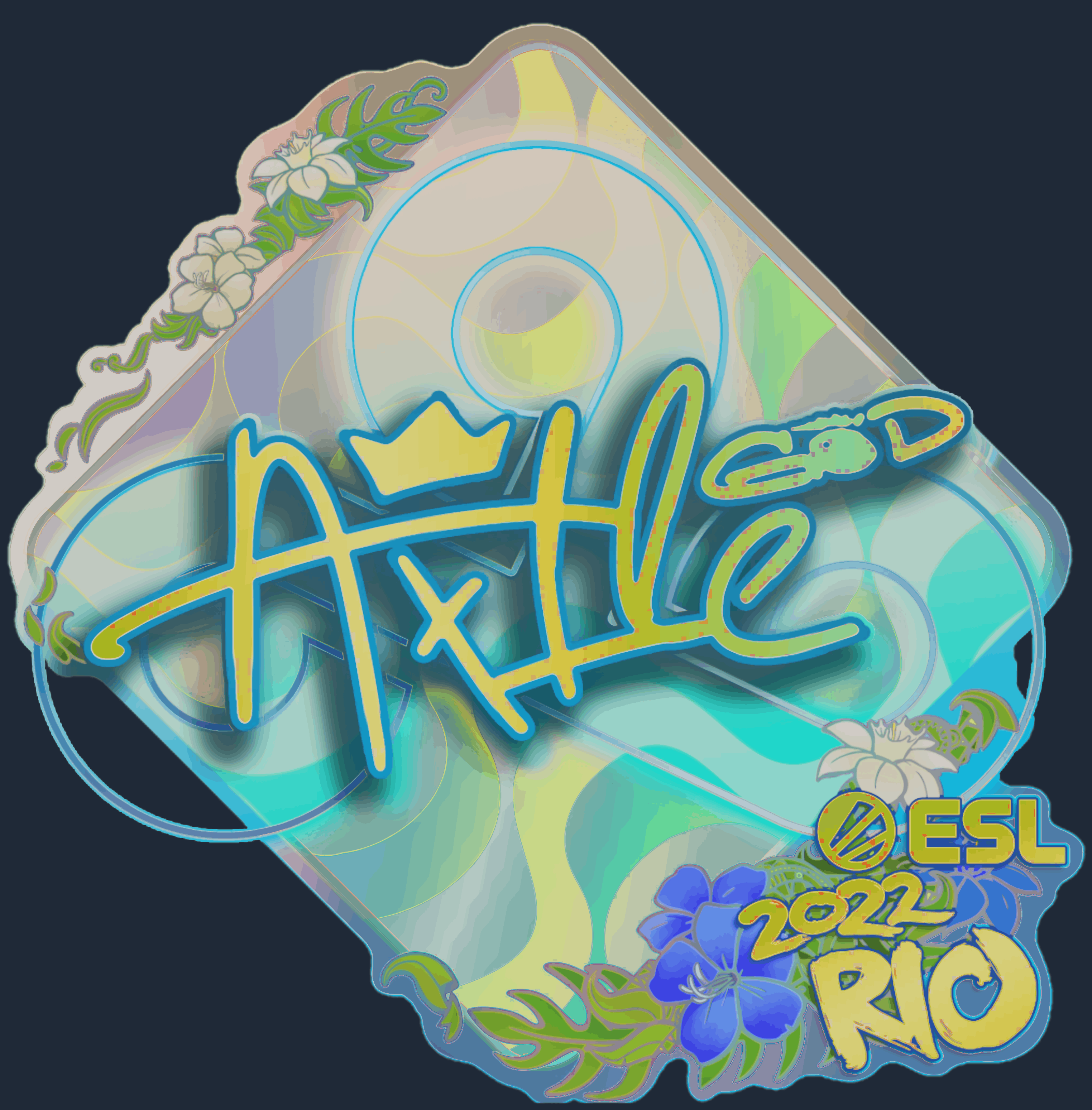 Sticker | Ax1Le (Holo) | Rio 2022 Screenshot