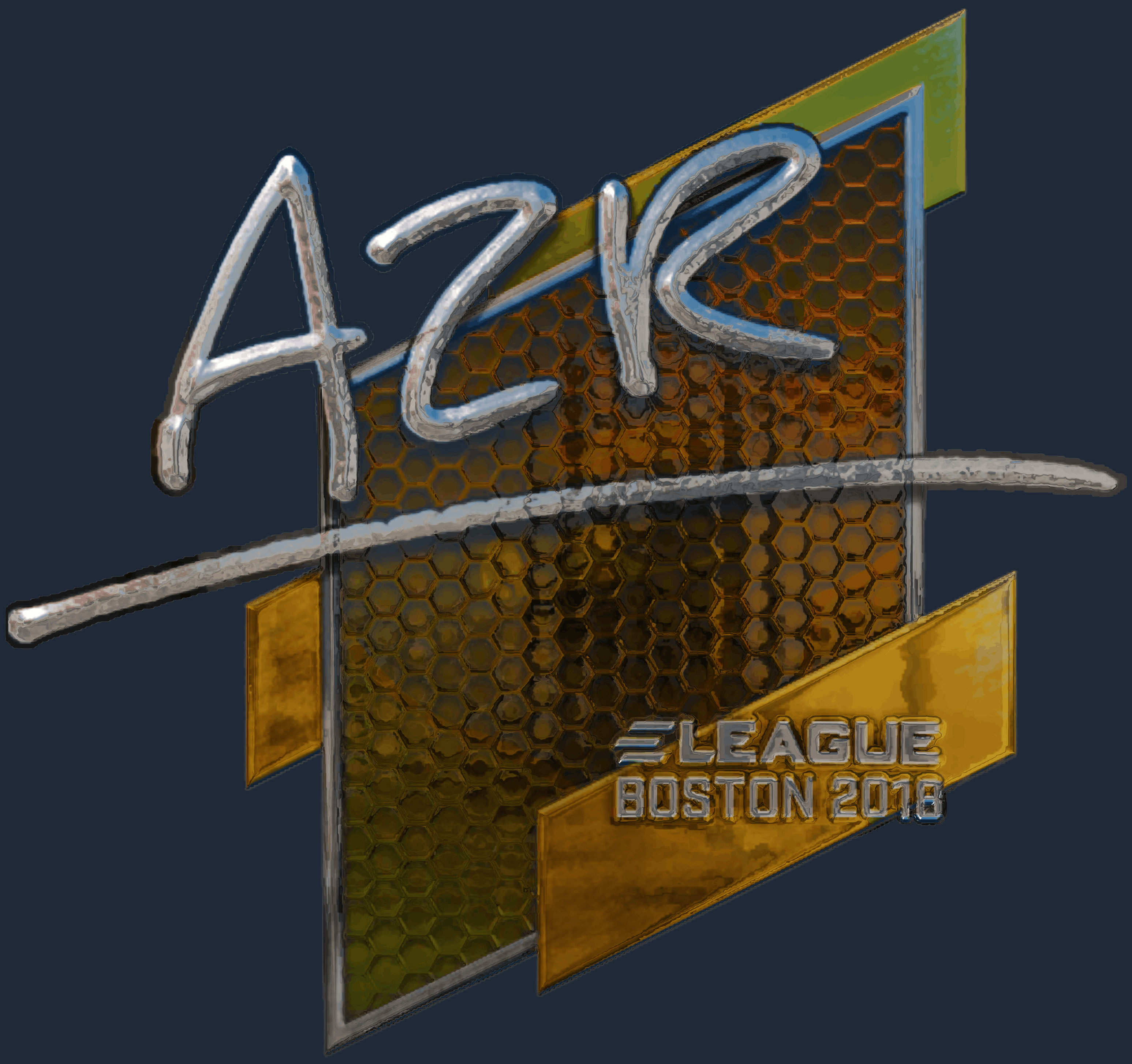 Sticker | AZR (Foil) | Boston 2018 Image