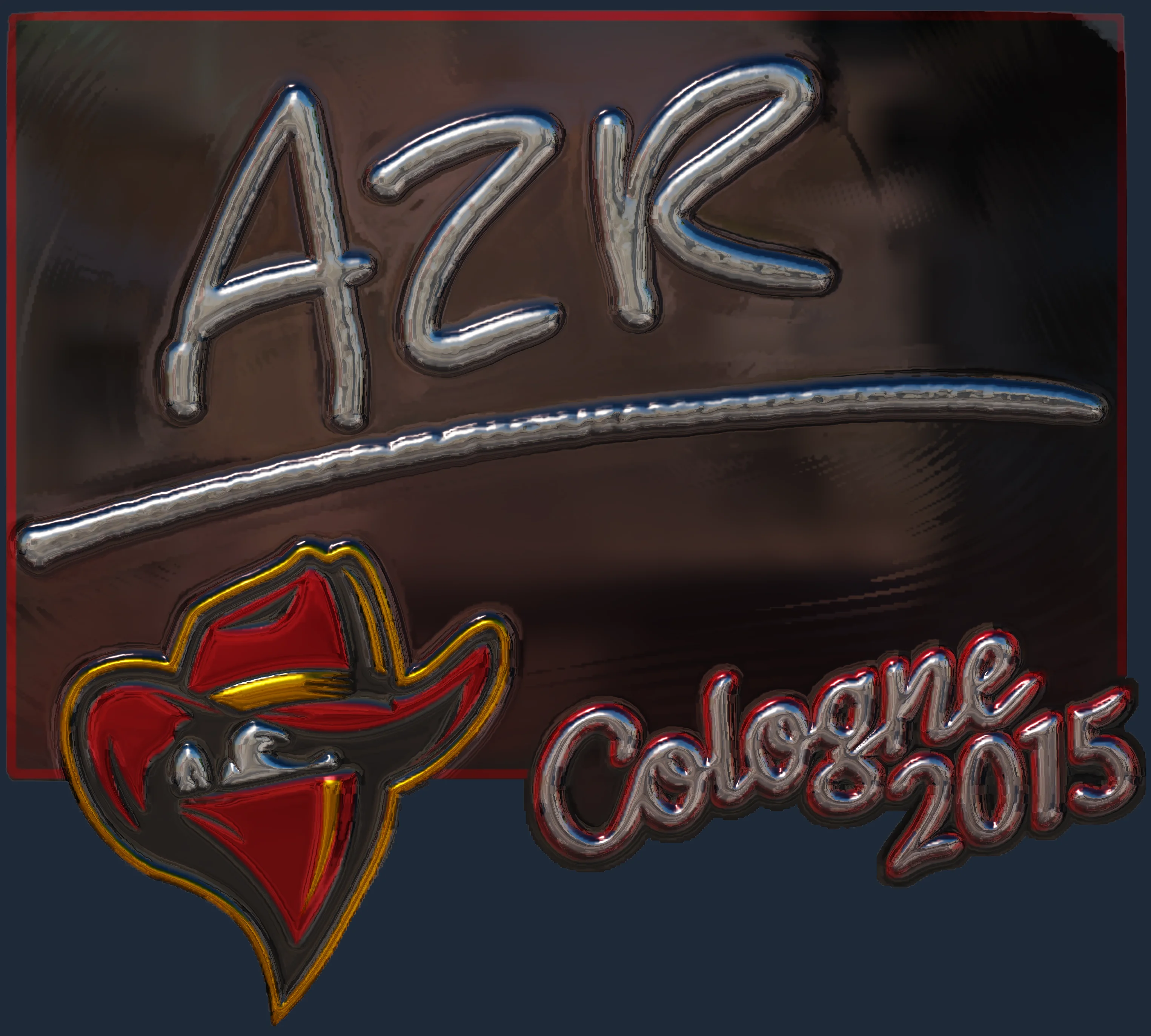 Sticker | AZR (Foil) | Cologne 2015 Image