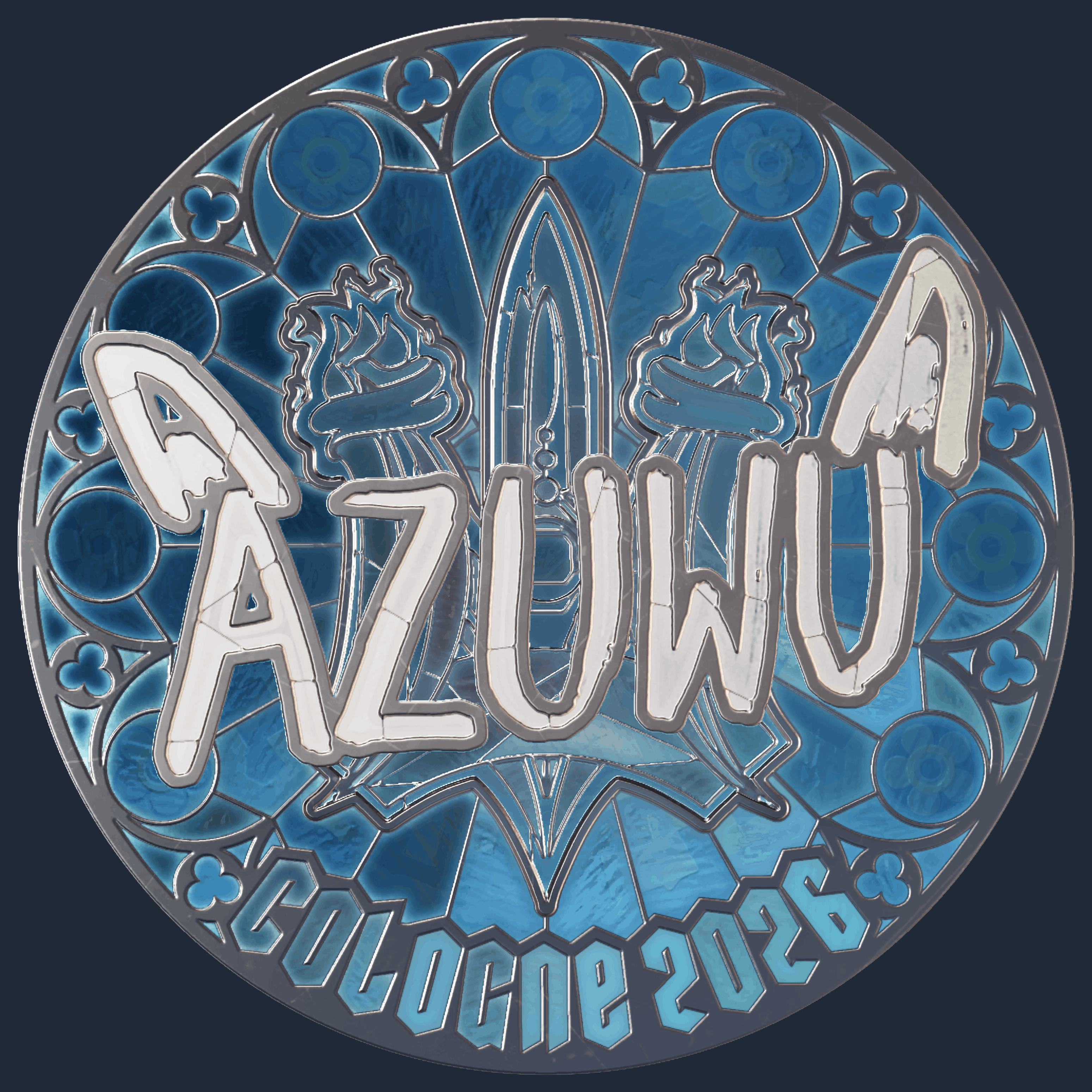 Sticker | AZUWU (Foil) | Cologne 2026 Image