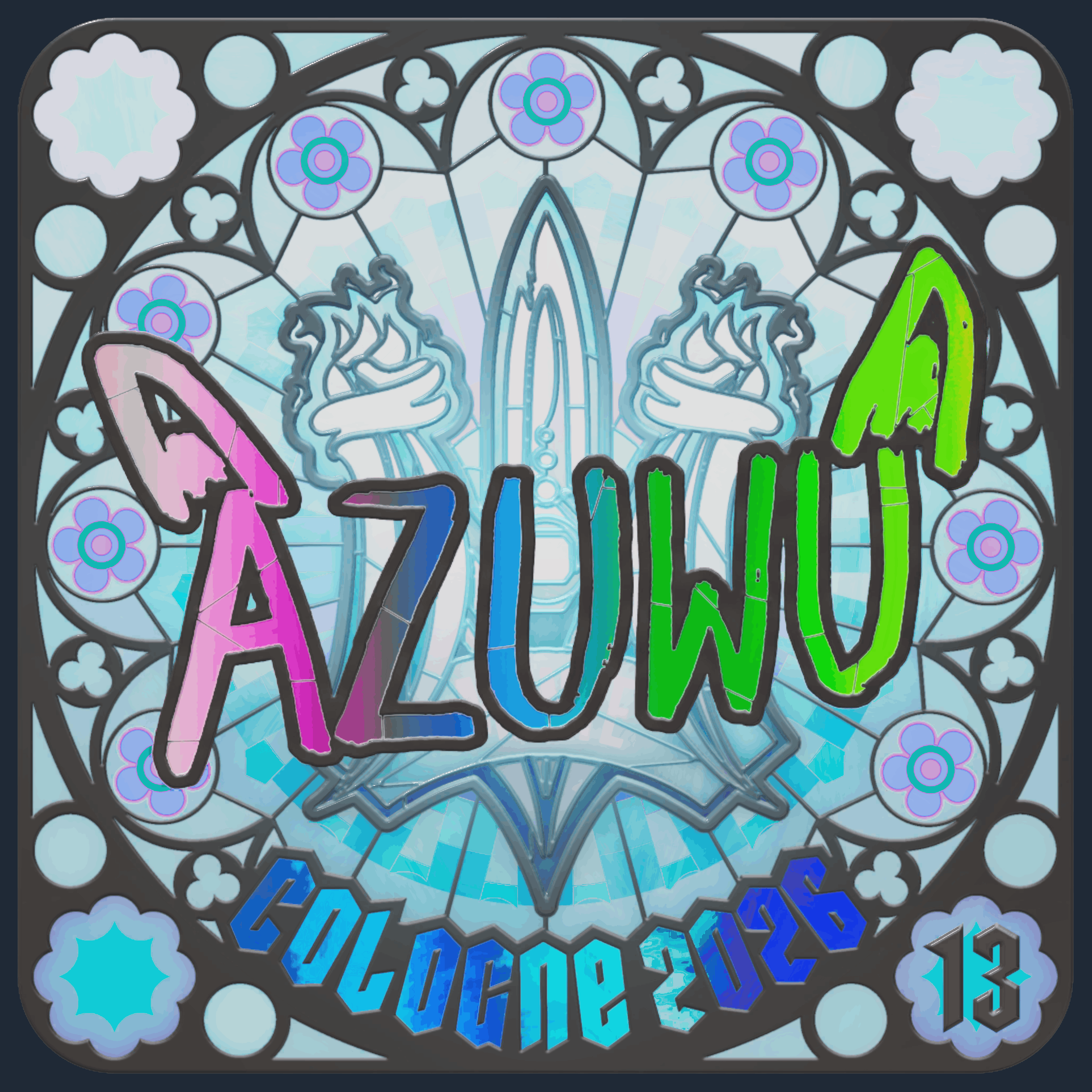 Sticker | AZUWU (Holo, Ranked) | Cologne 2026 Image