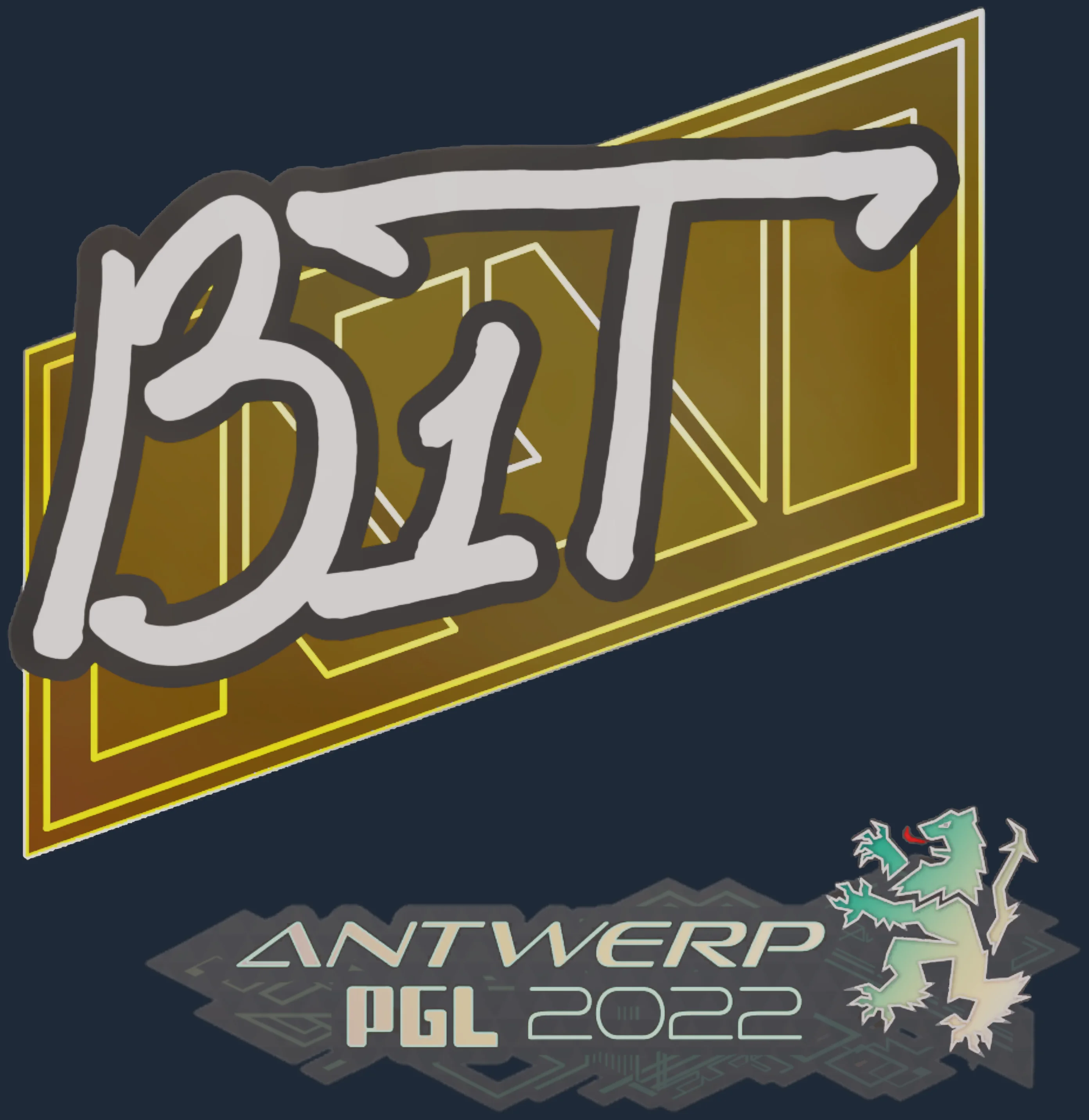 Sticker | b1t | Antwerp 2022 Image