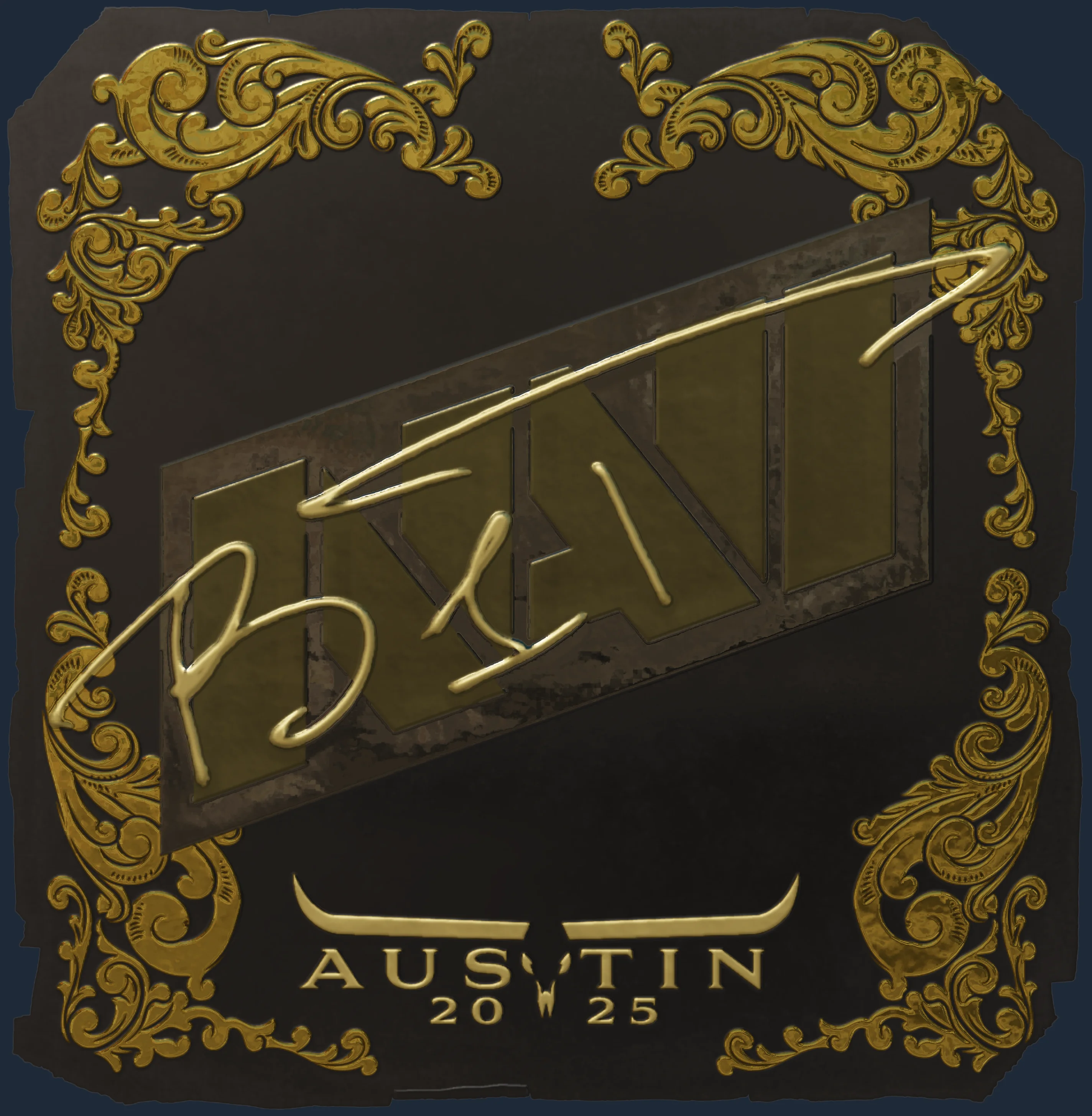 Sticker | b1t (Gold) | Austin 2025 Image