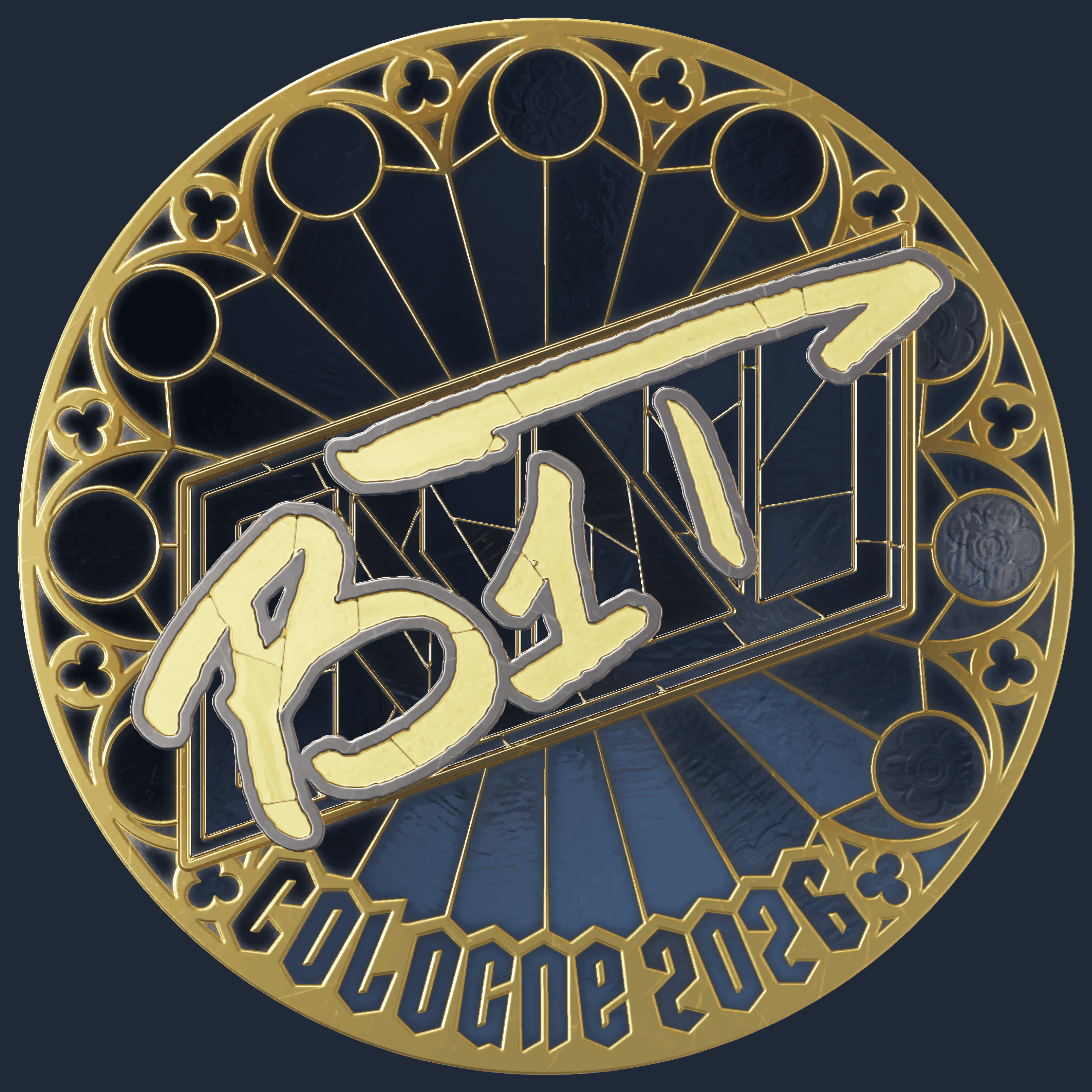 Sticker | b1t (Gold) | Cologne 2026 Image