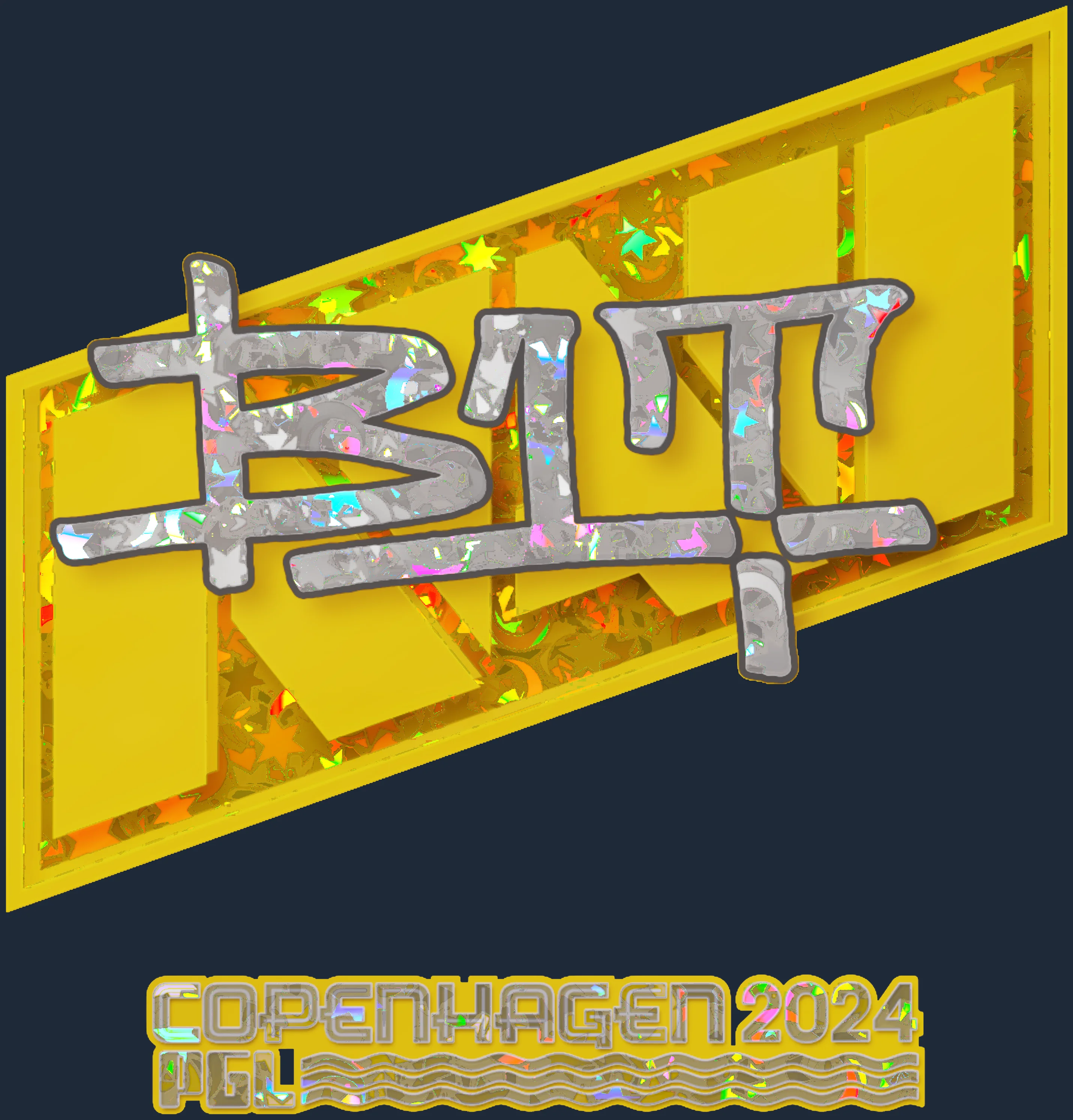 Sticker | b1t (Glitter) | Copenhagen 2024 Image