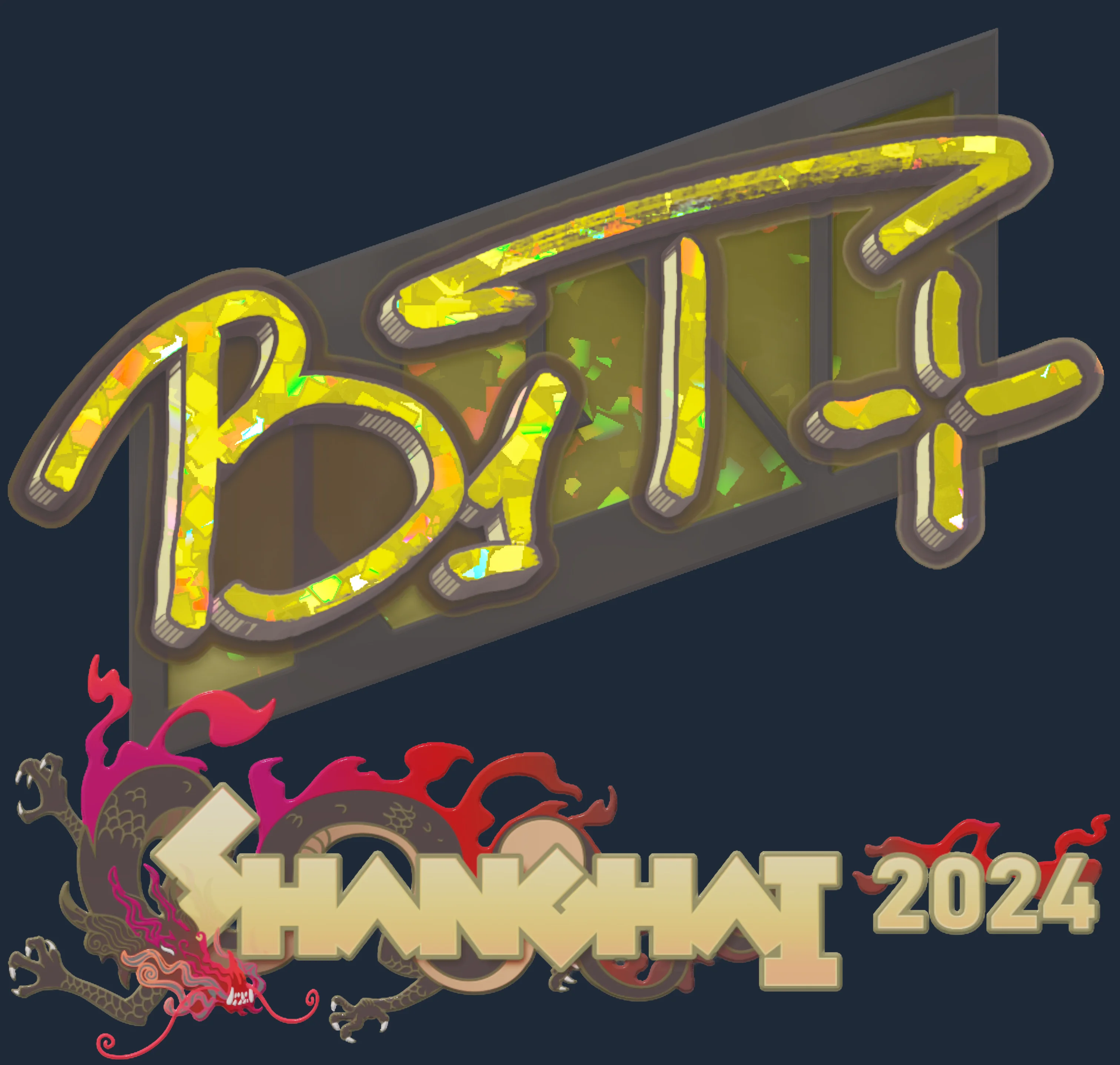 Sticker | b1t (Glitter) | Shanghai 2024 Image