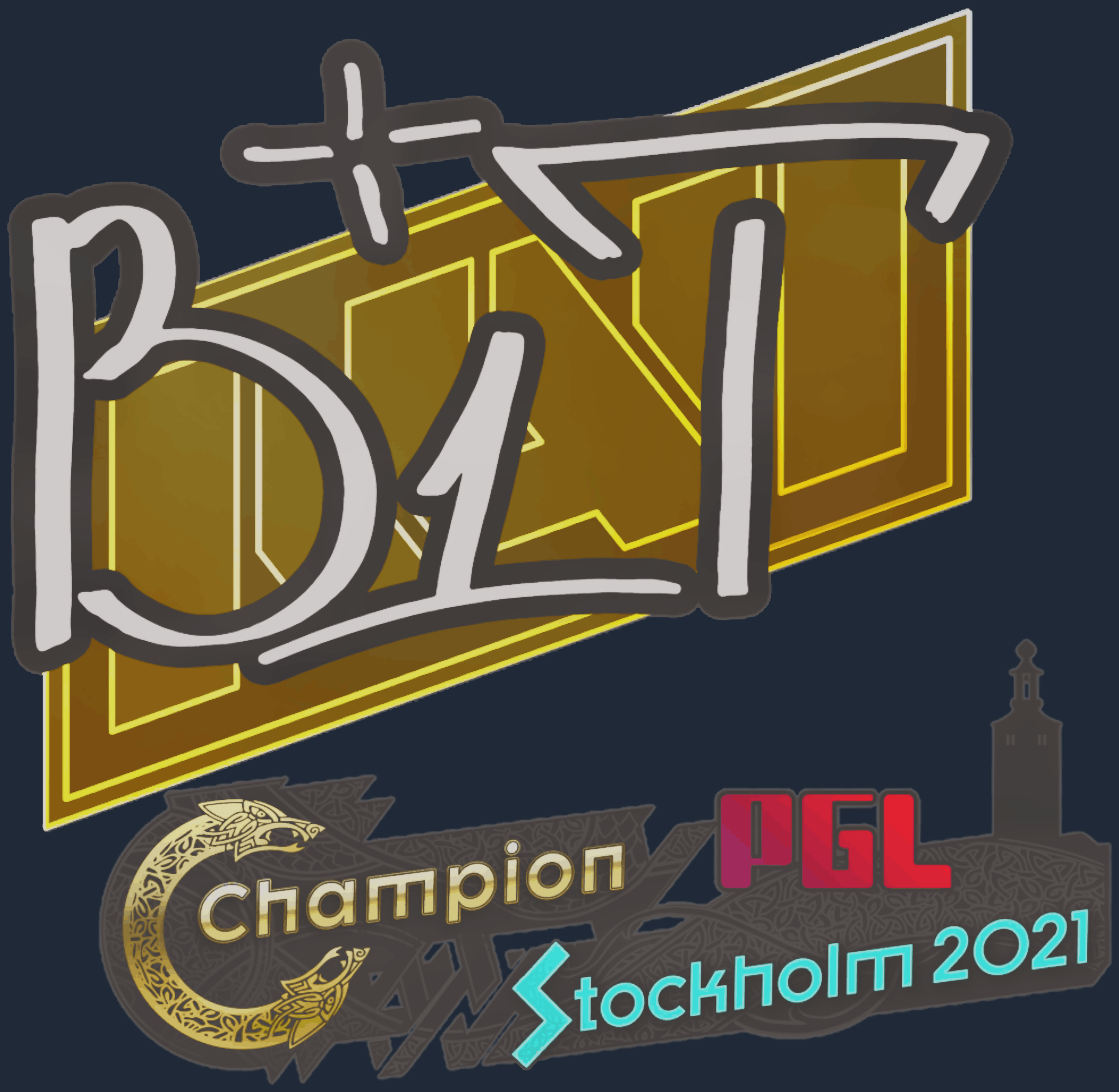 Sticker | b1t | Stockholm 2021 Image