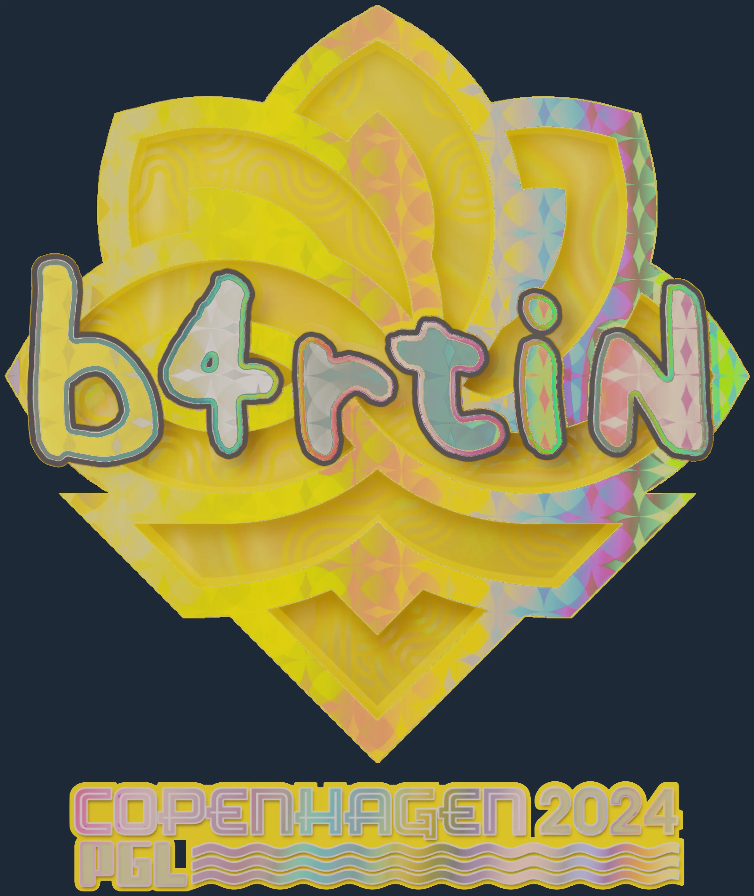 Sticker | b4rtiN (Holo) | Copenhagen 2024 Image