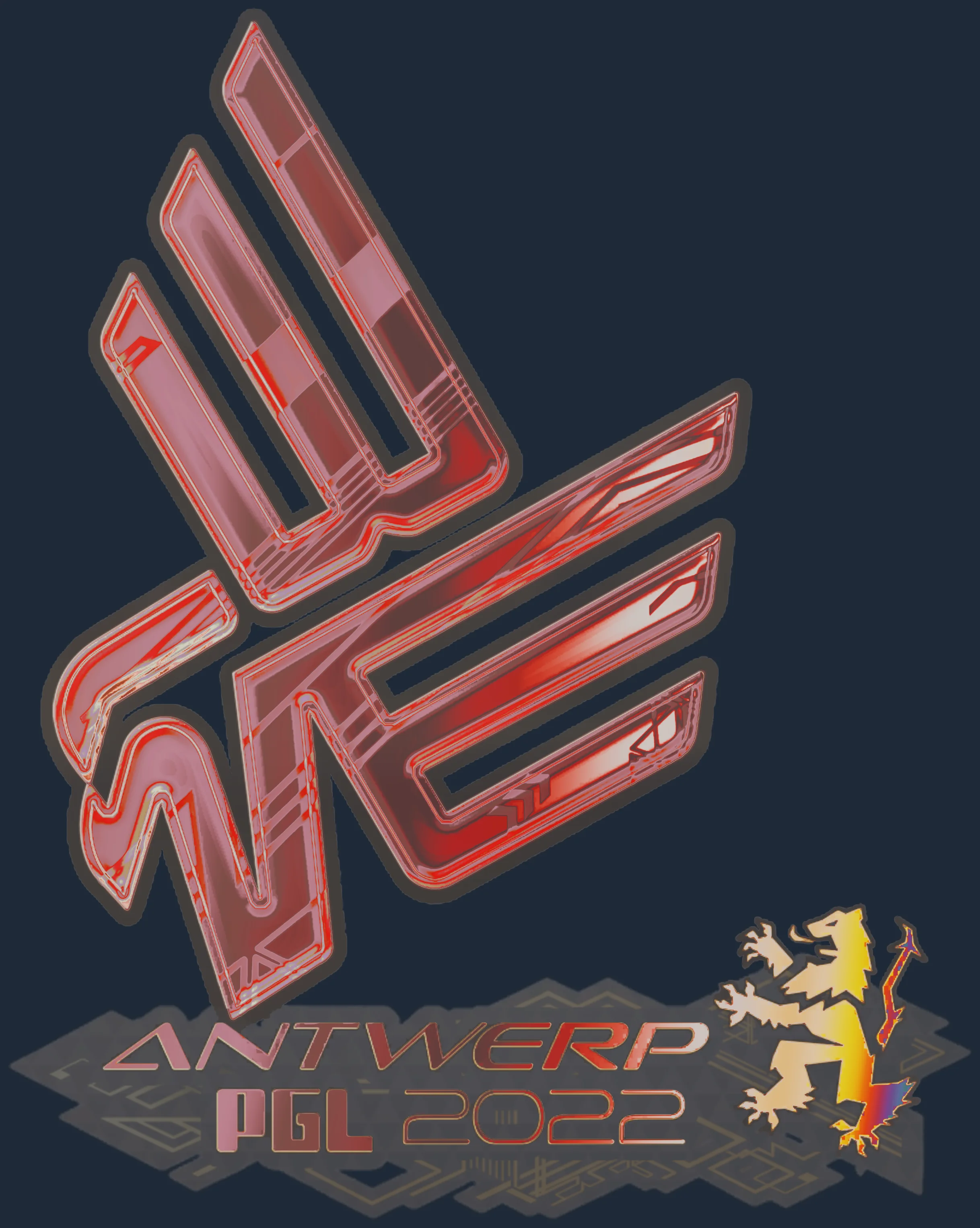 Sticker | Bad News Eagles (Holo) | Antwerp 2022 Image