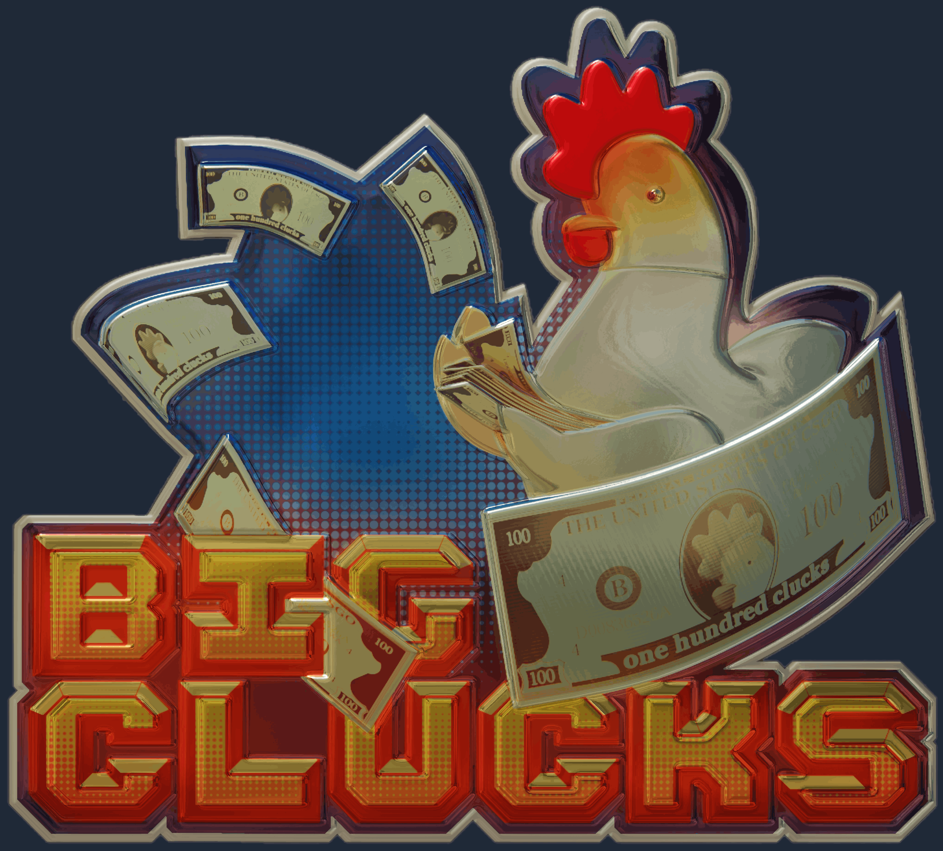 Sticker | Big Clucks (Foil) Image