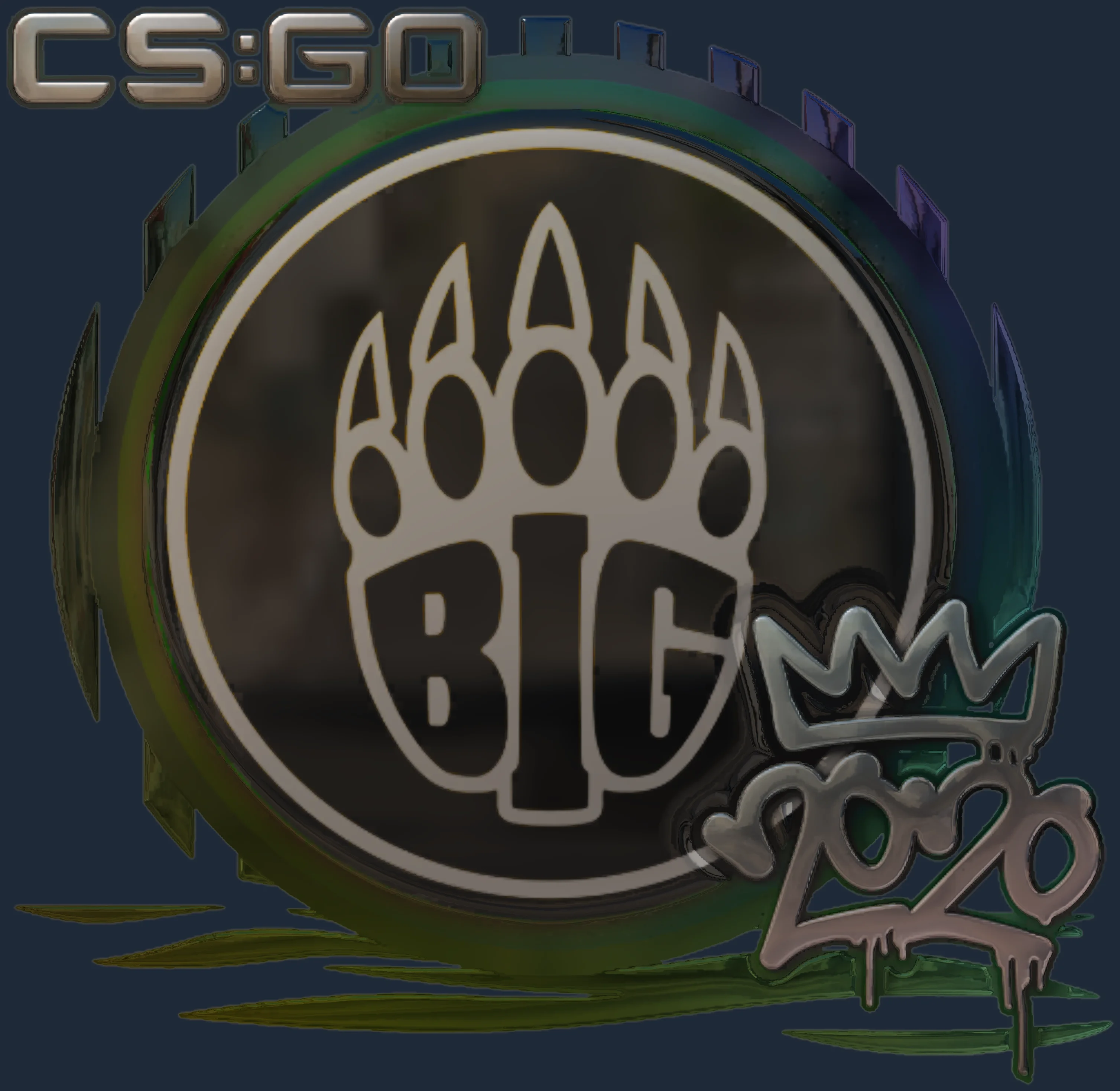 Sticker | BIG (Foil) | 2020 RMR Image