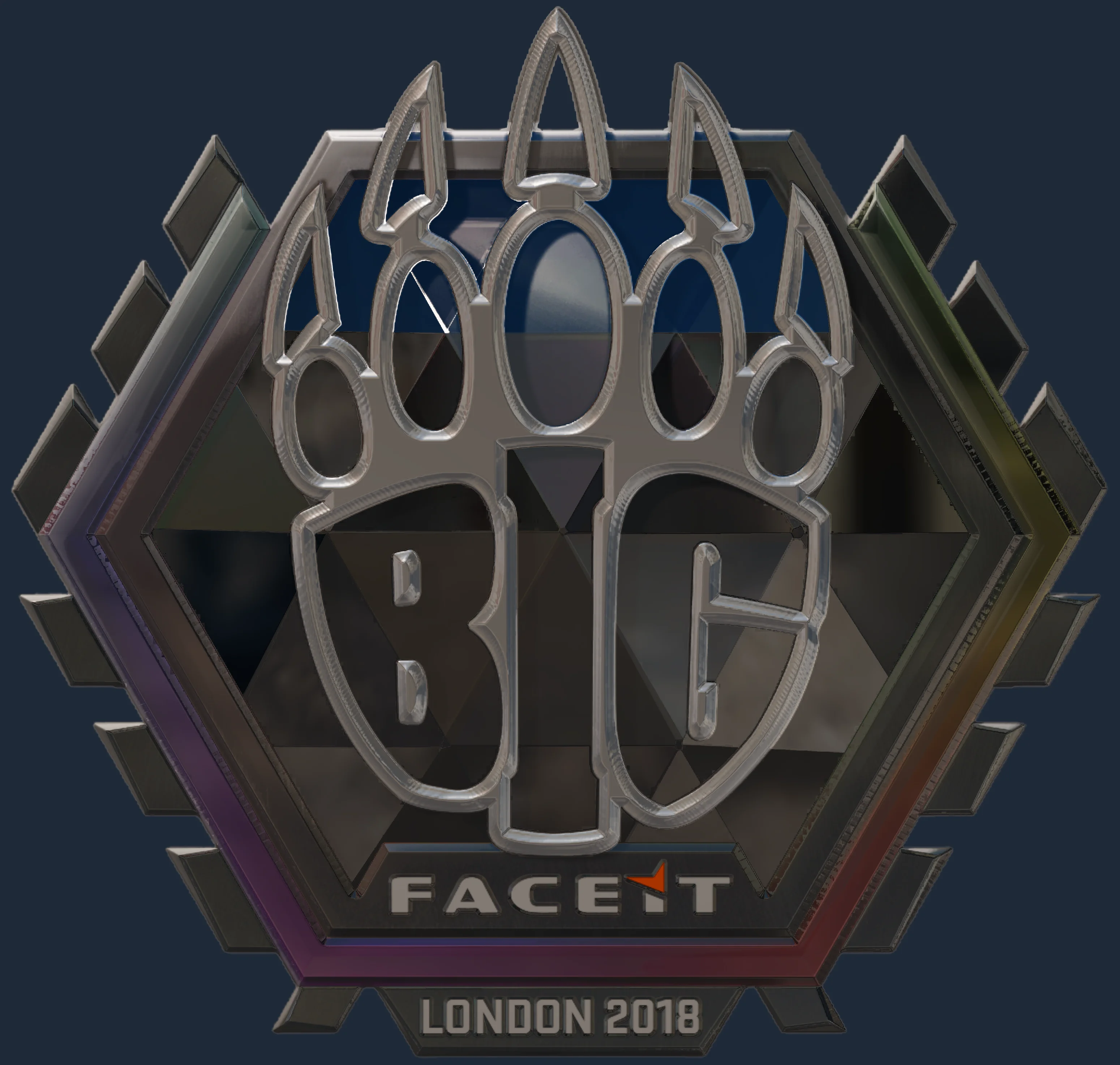 Sticker | BIG (Foil) | London 2018 Image
