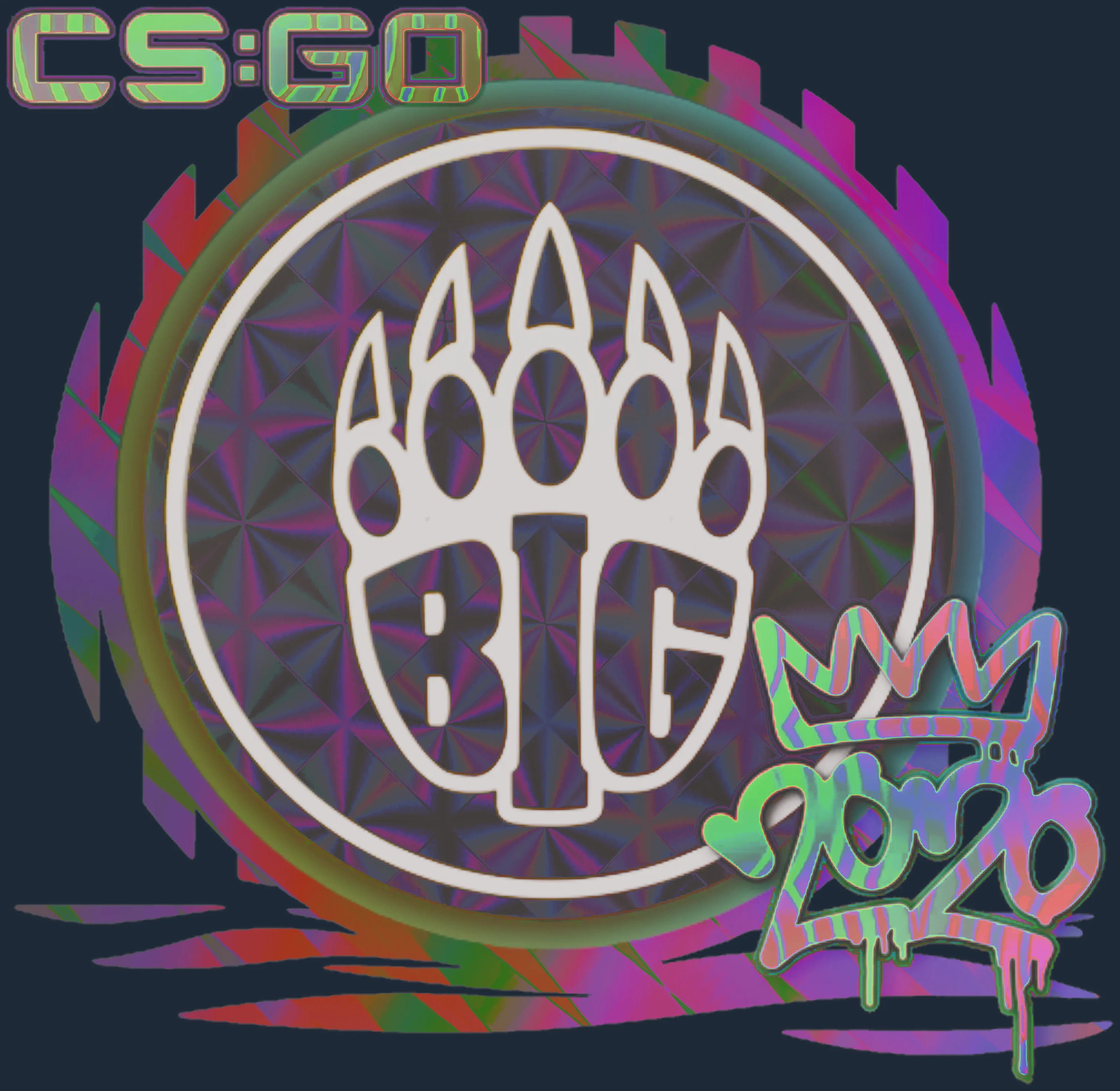 Sticker | BIG (Holo) | 2020 RMR Image