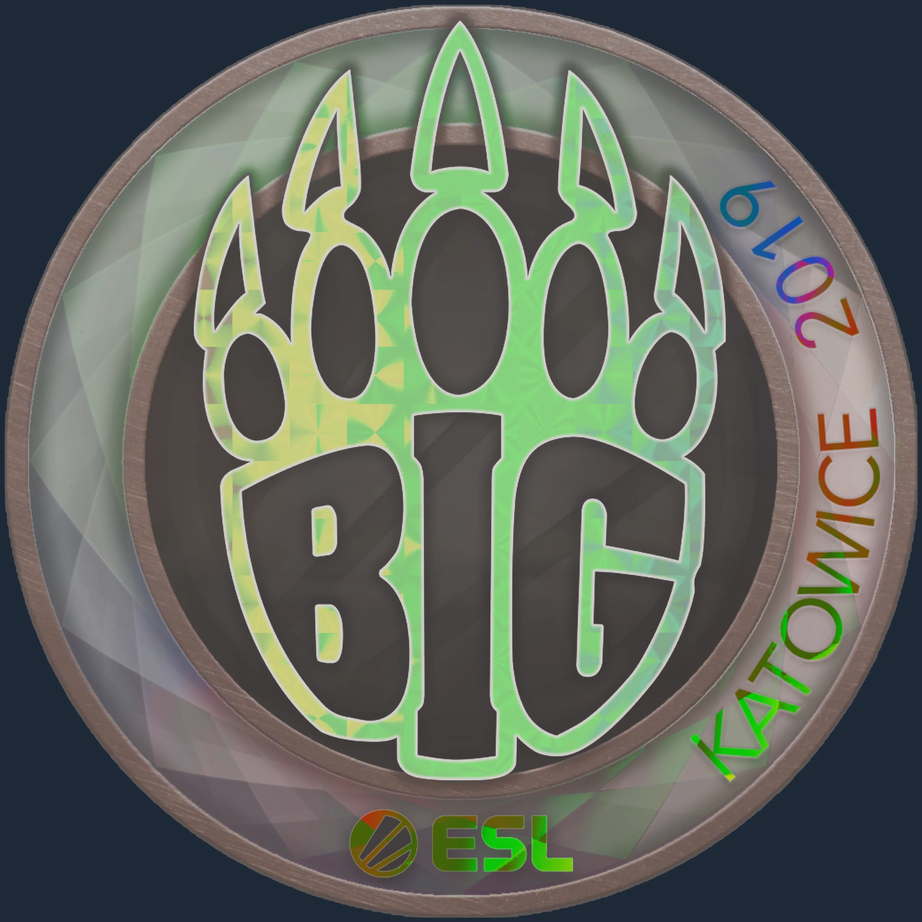 Sticker | BIG (Holo) | Katowice 2019 Image