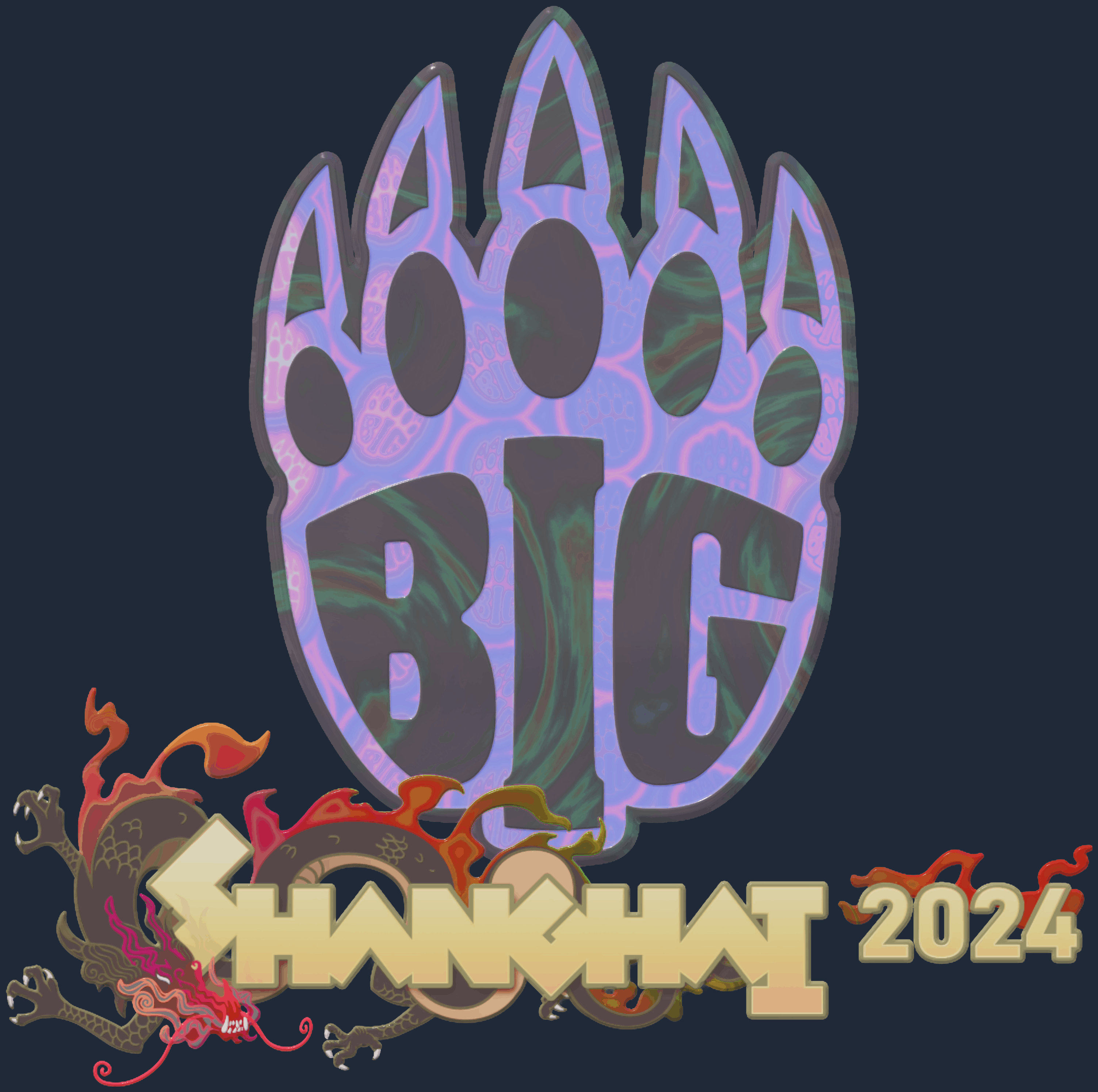 Sticker | BIG (Holo) | Shanghai 2024 Image