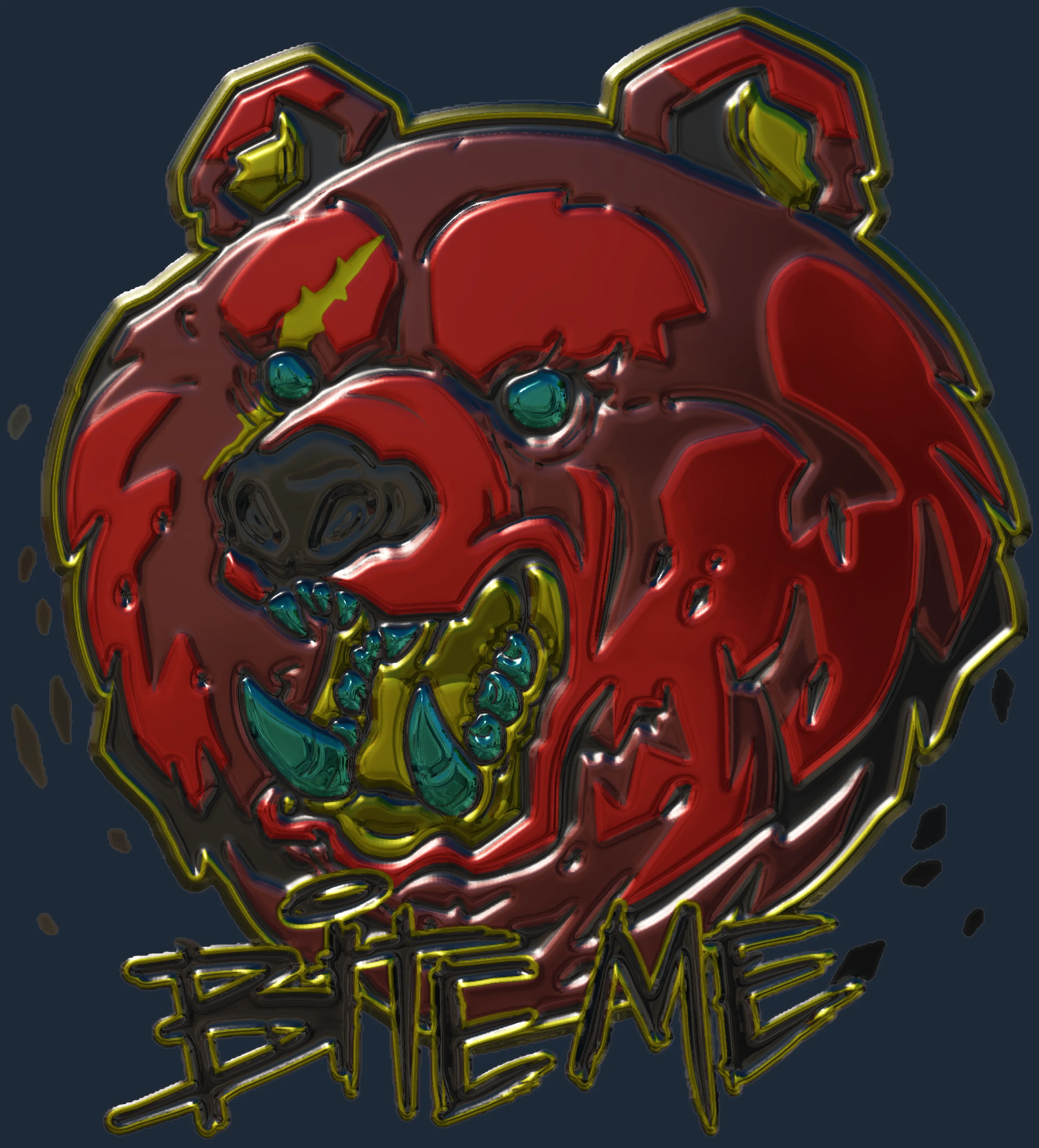 Sticker | Bite Me (Foil) Image