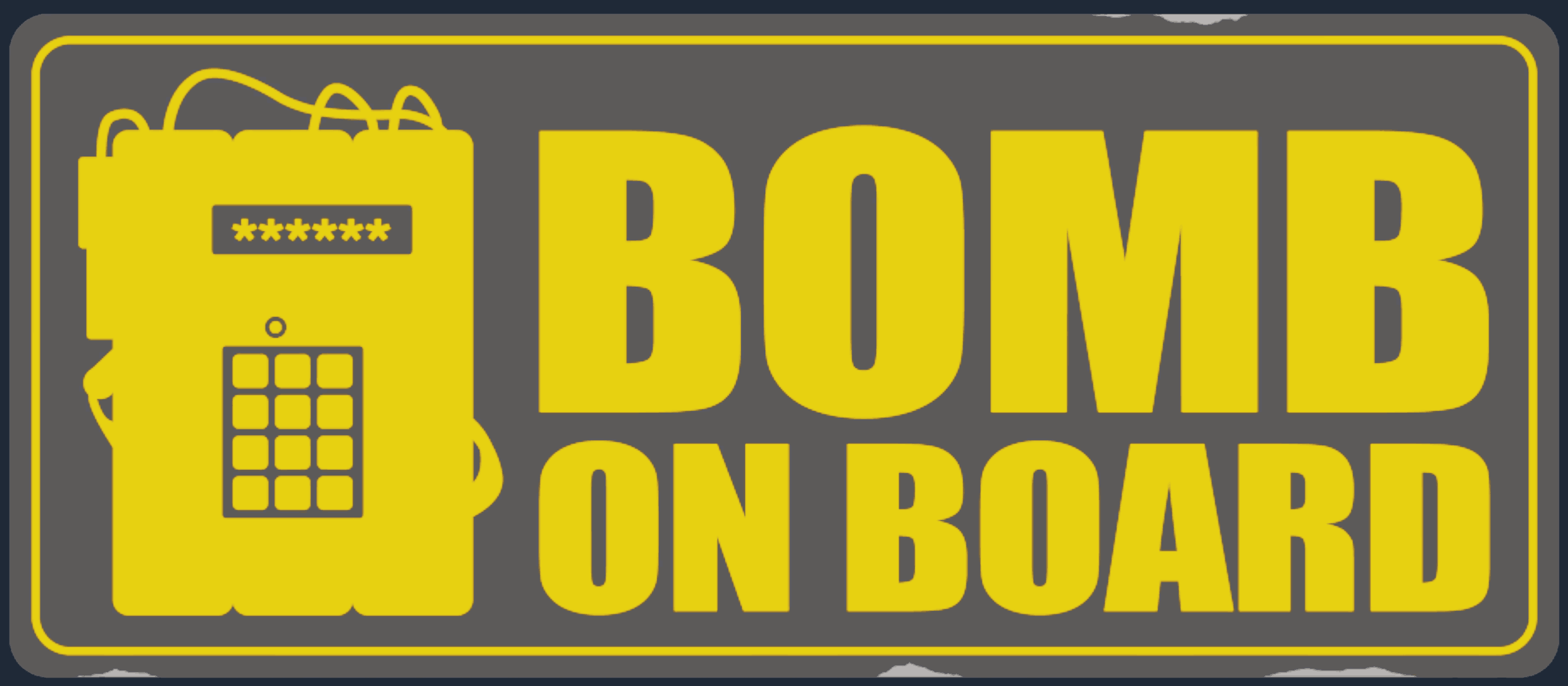 Sticker | Bomb On Board Image