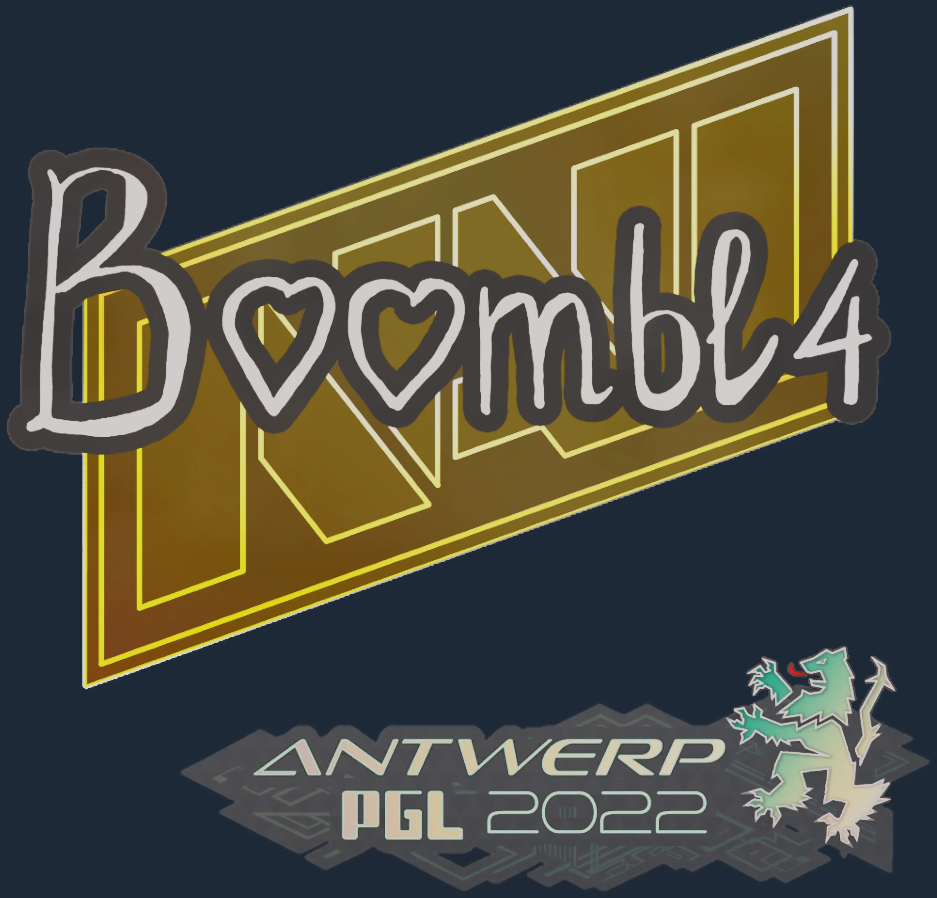 Sticker | Boombl4 | Antwerp 2022 Image