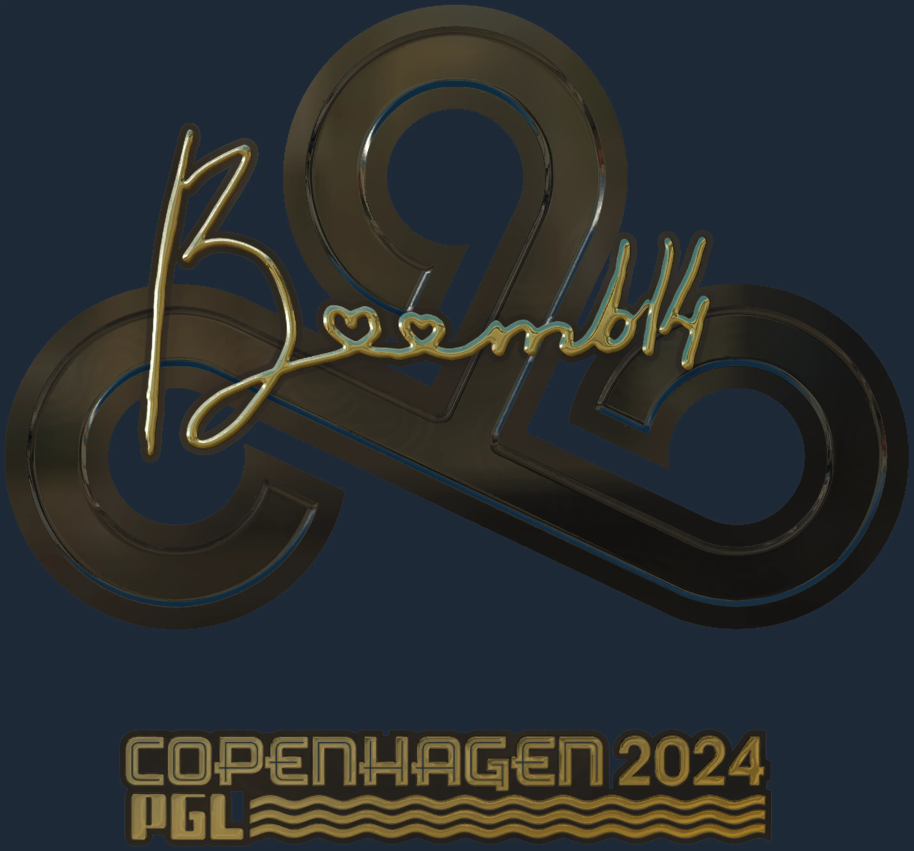 Sticker | Boombl4 (Gold) | Copenhagen 2024 Image