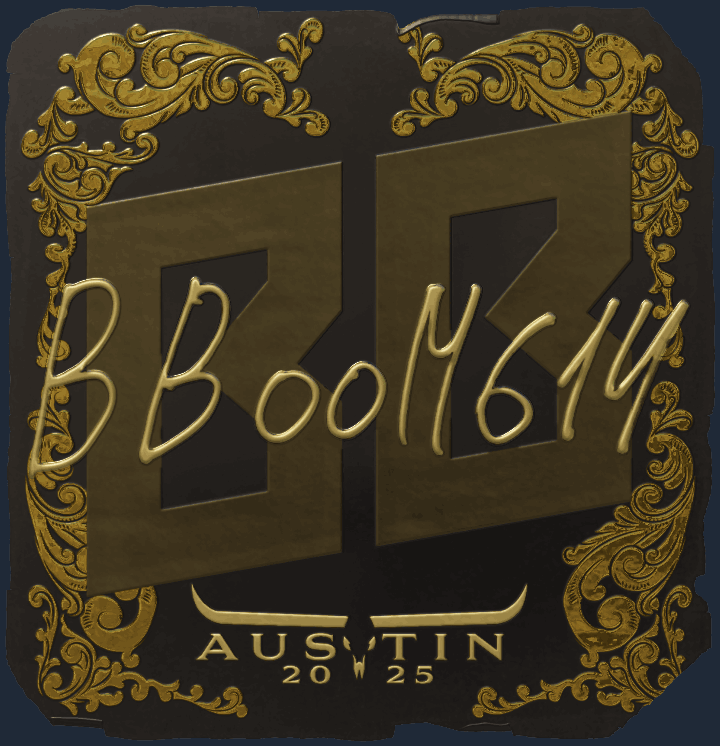 Sticker | Boombl4 (Gold) | Austin 2025 Image