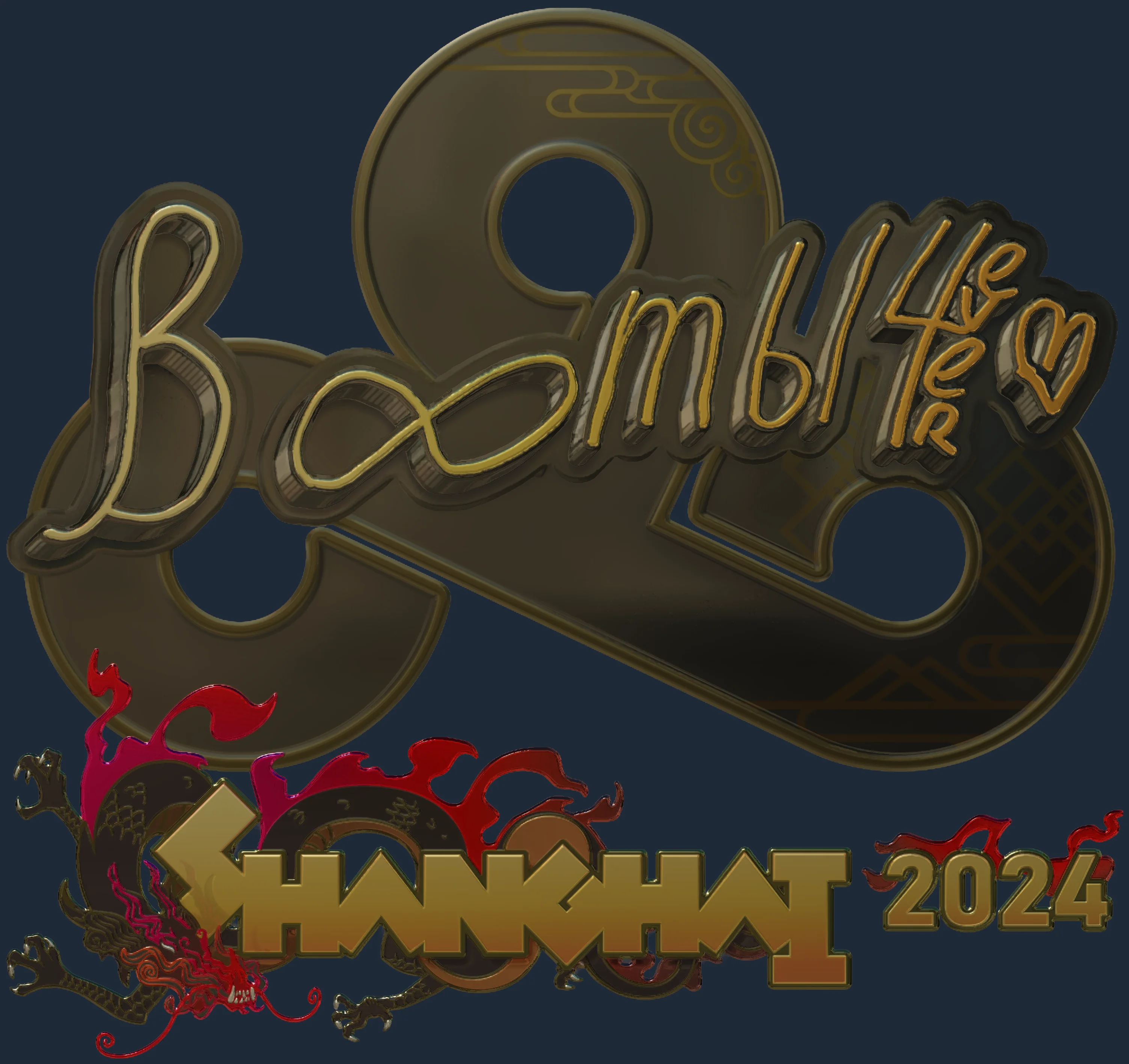 Sticker | Boombl4 (Gold) | Shanghai 2024 Image