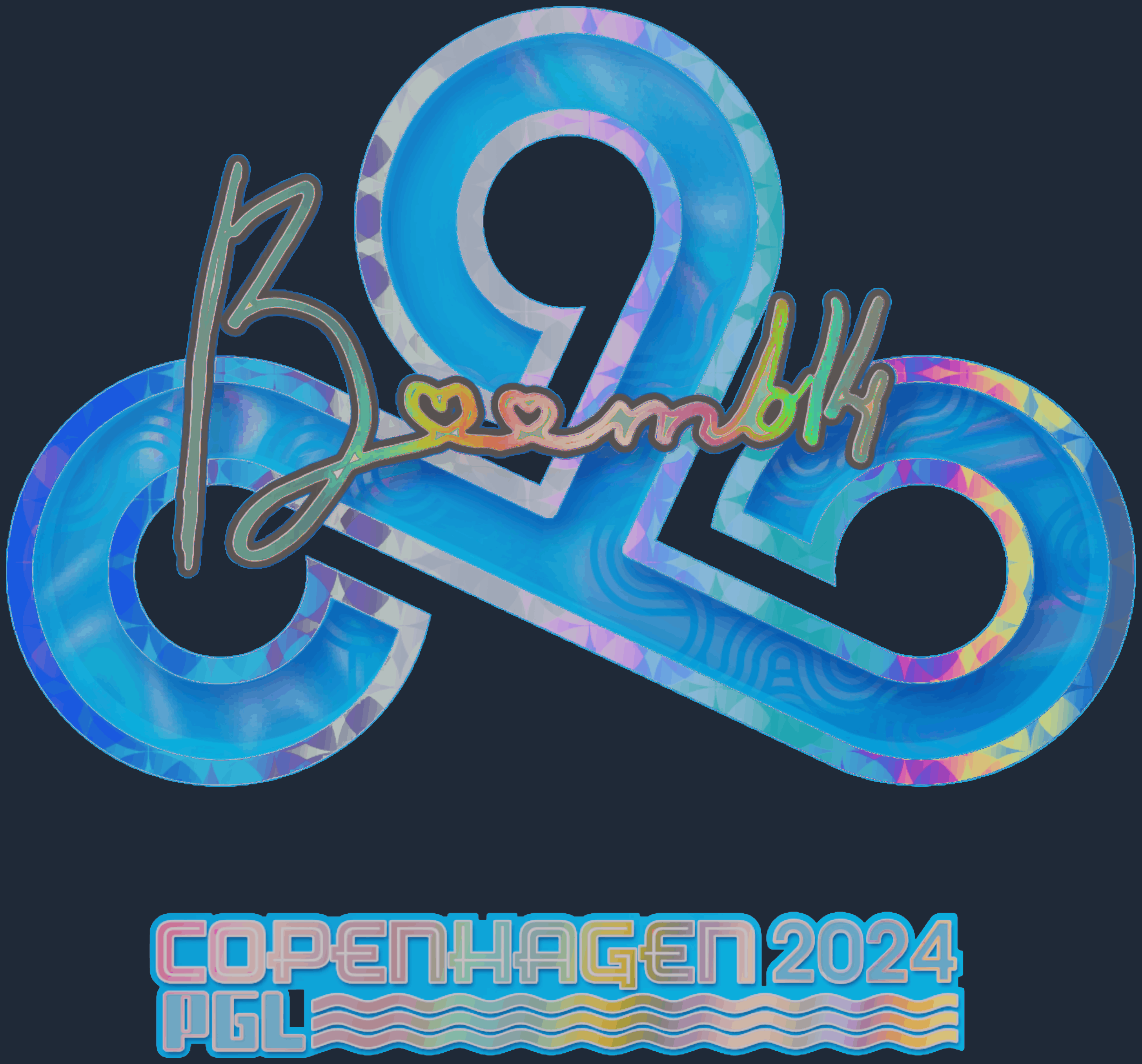 Sticker | Boombl4 (Holo) | Copenhagen 2024 Image