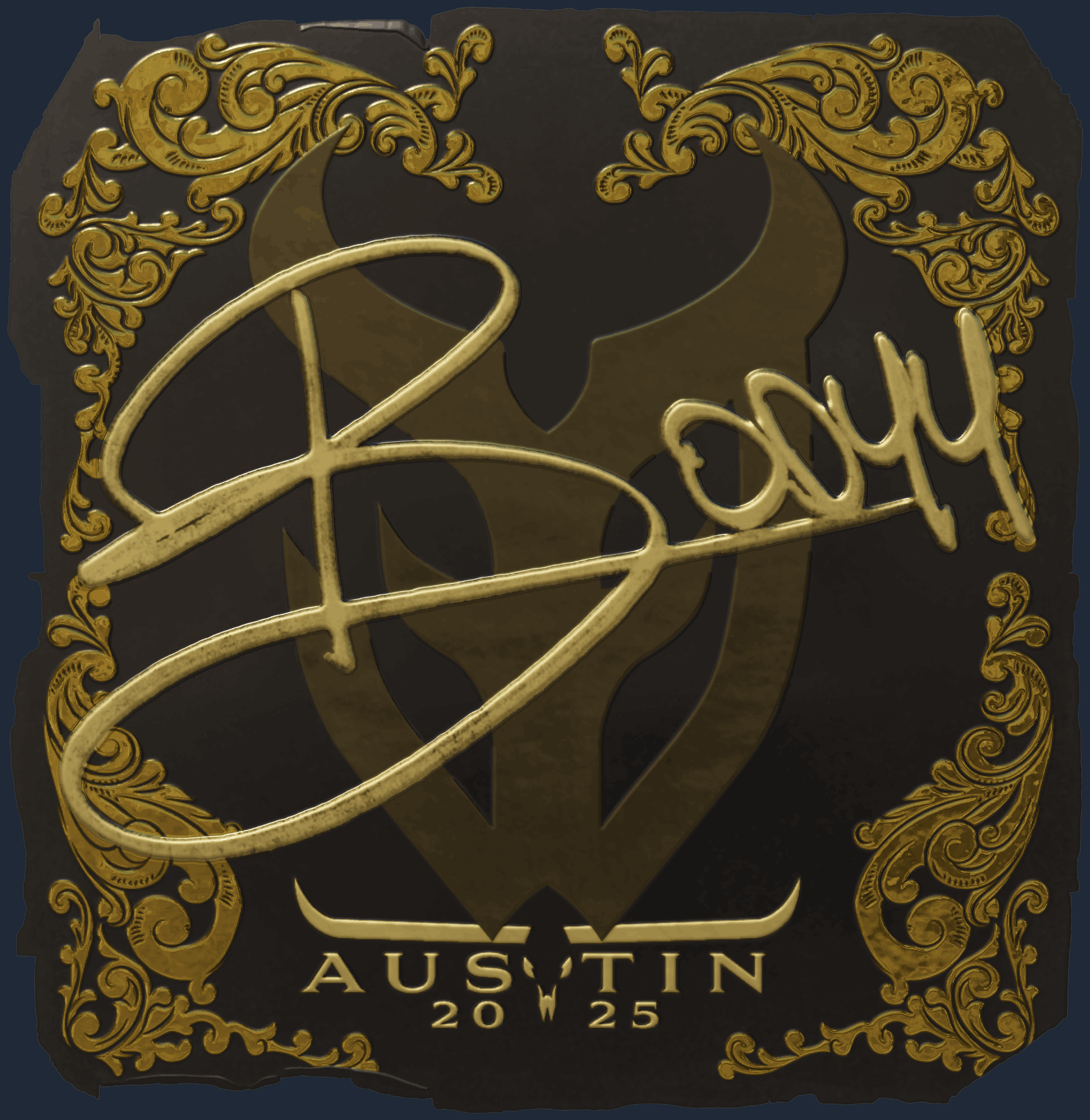 Sticker | bodyy (Gold) | Austin 2025 Image