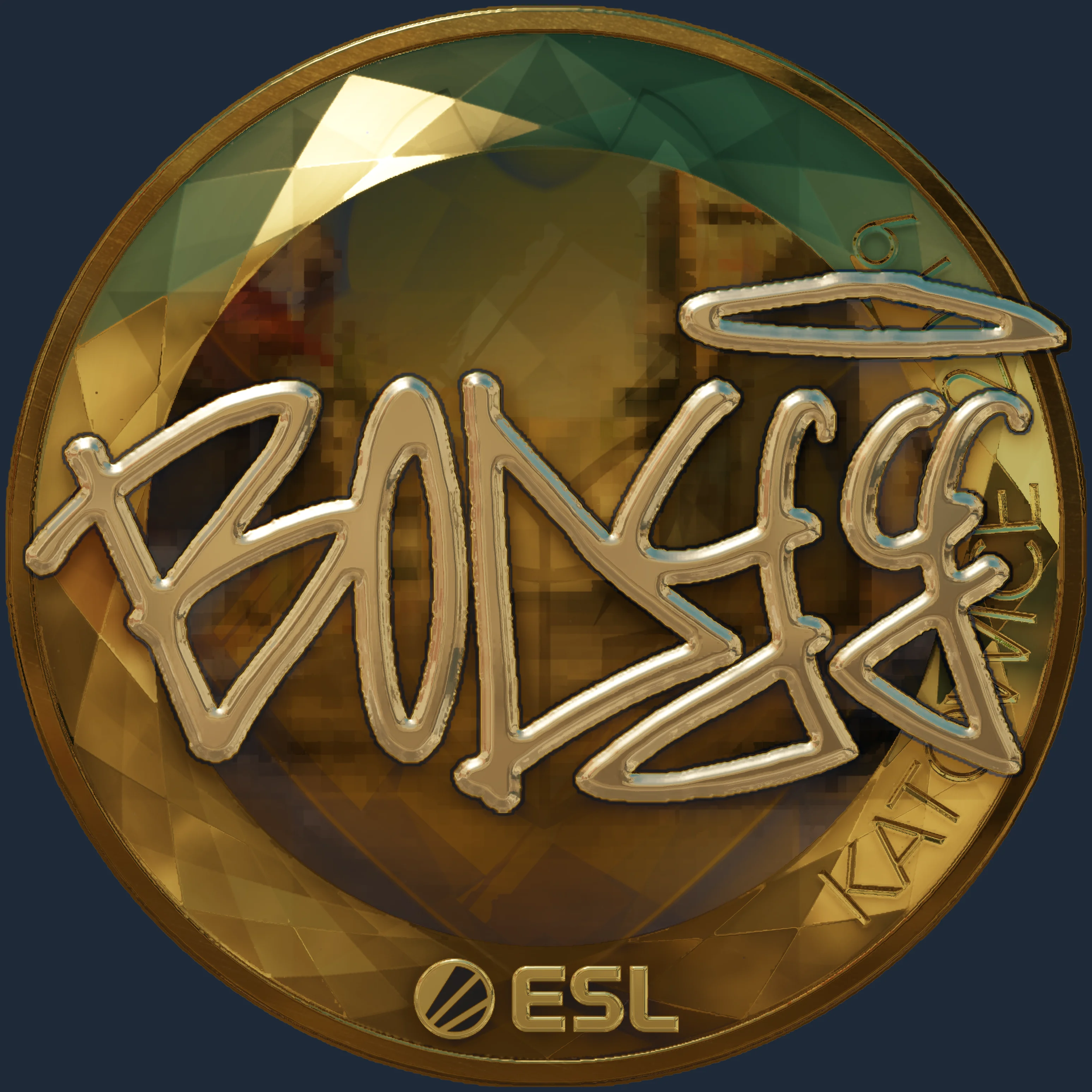 Sticker | bodyy (Gold) | Katowice 2019 Image