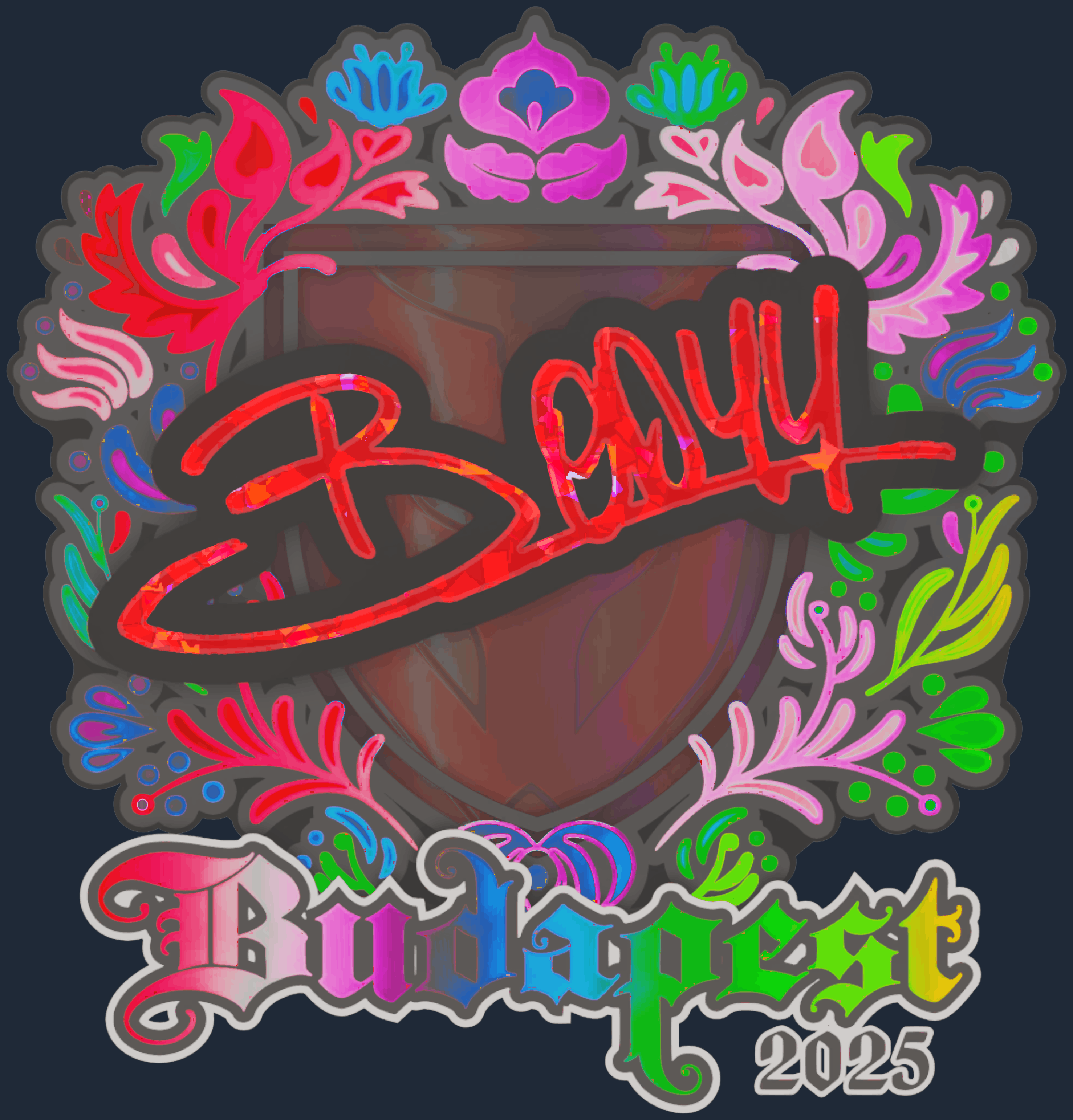 Sticker | bodyy (Holo) | Budapest 2025 Image