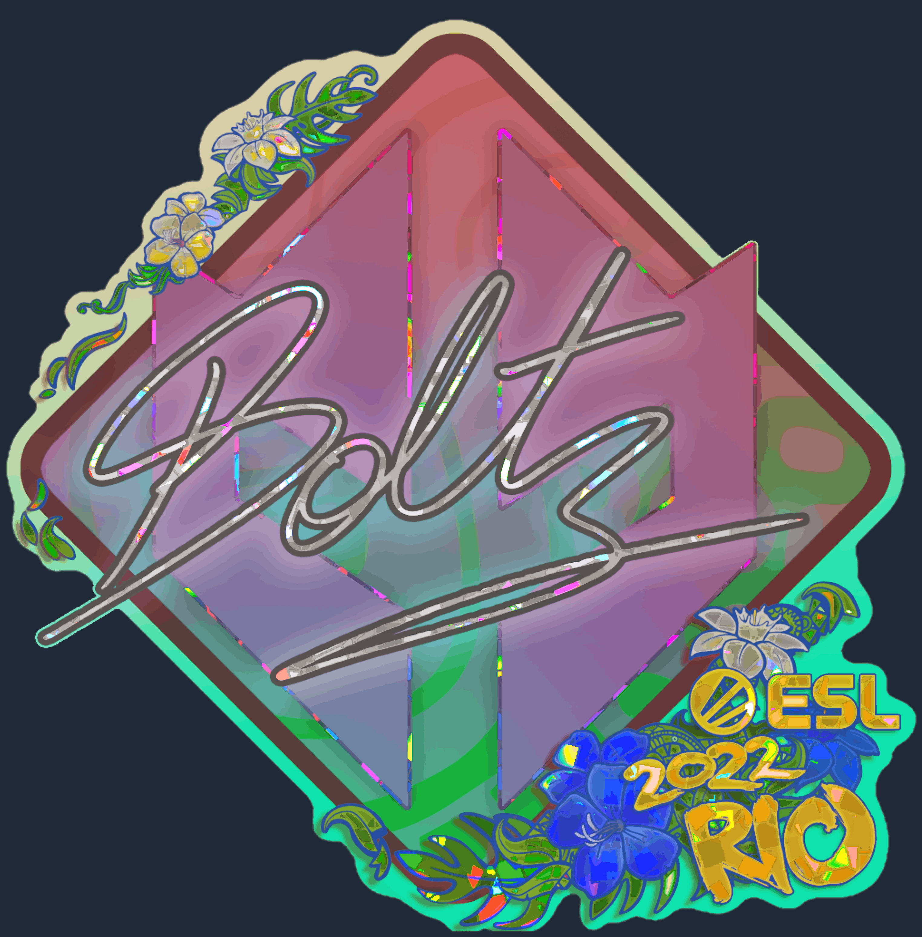 Sticker | boltz (Glitter) | Rio 2022 Image