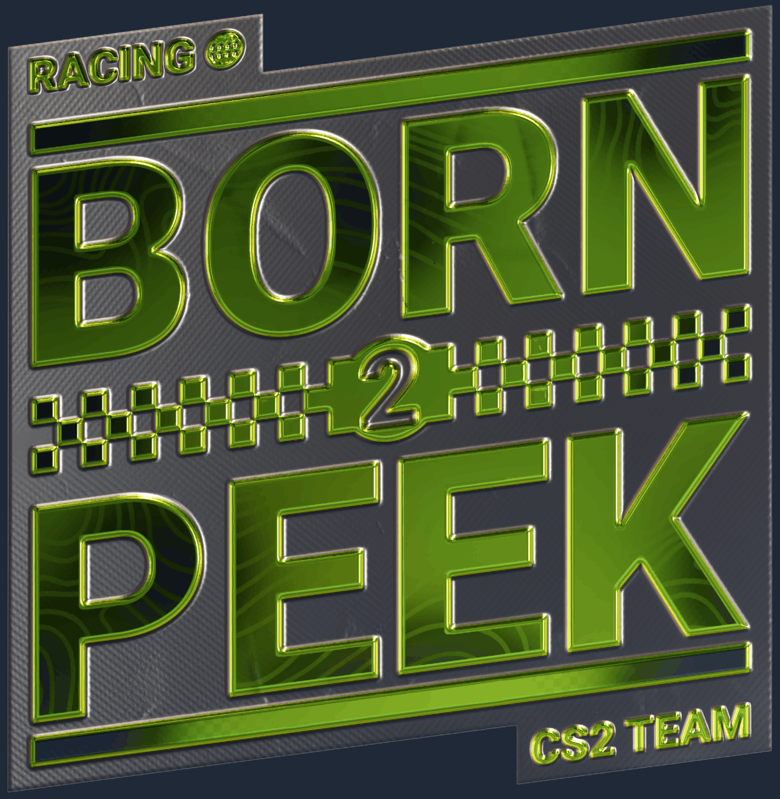 Sticker | Born To Peek (Foil) Image