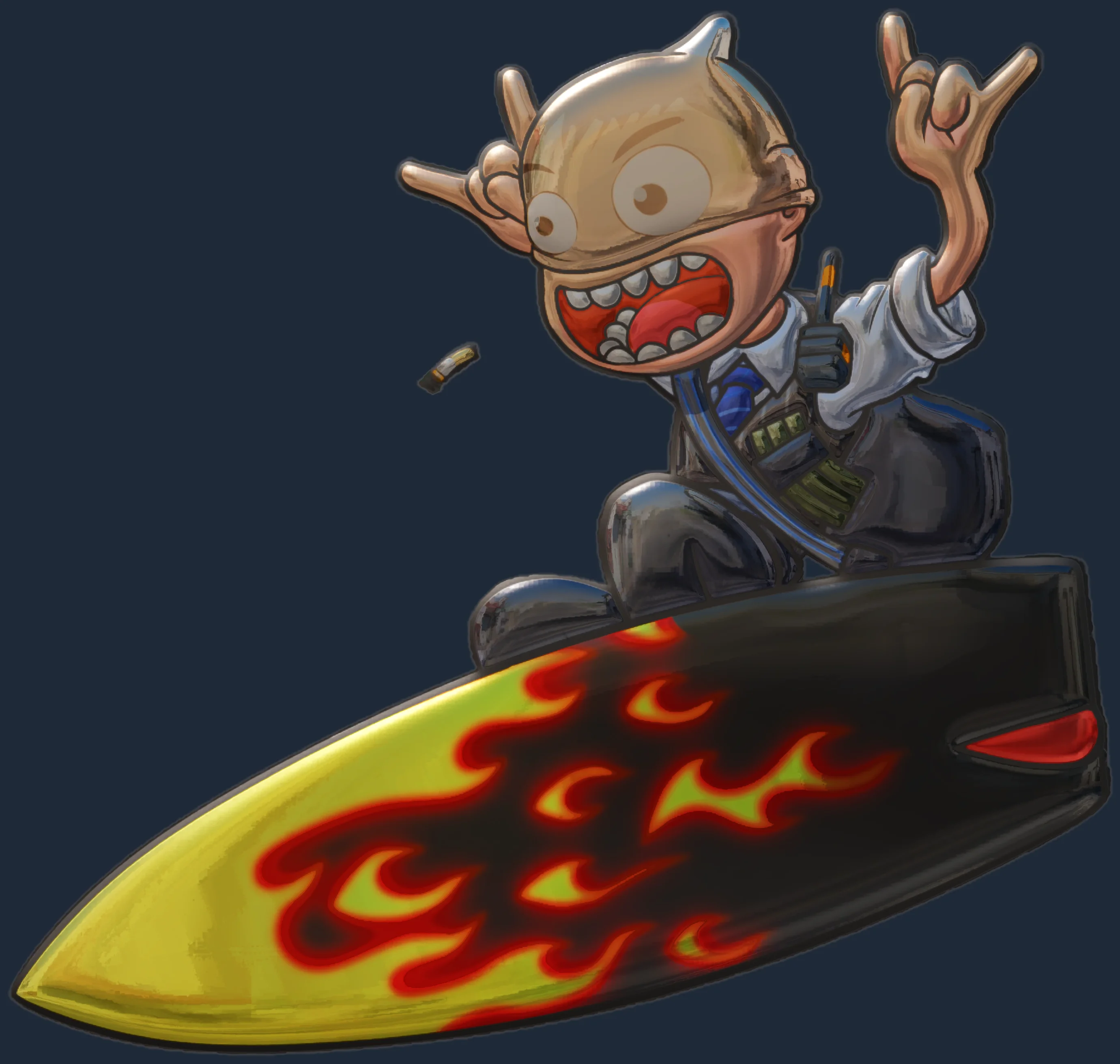 Sticker | Blaze Surf K (Foil) Image