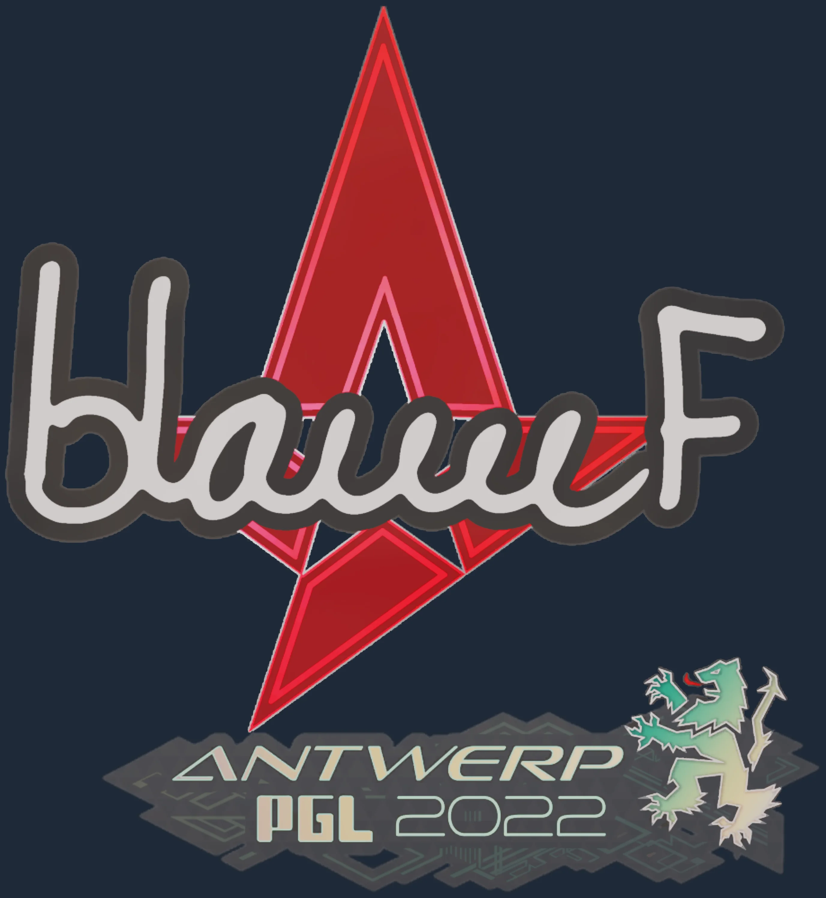 Sticker | blameF | Antwerp 2022 Image