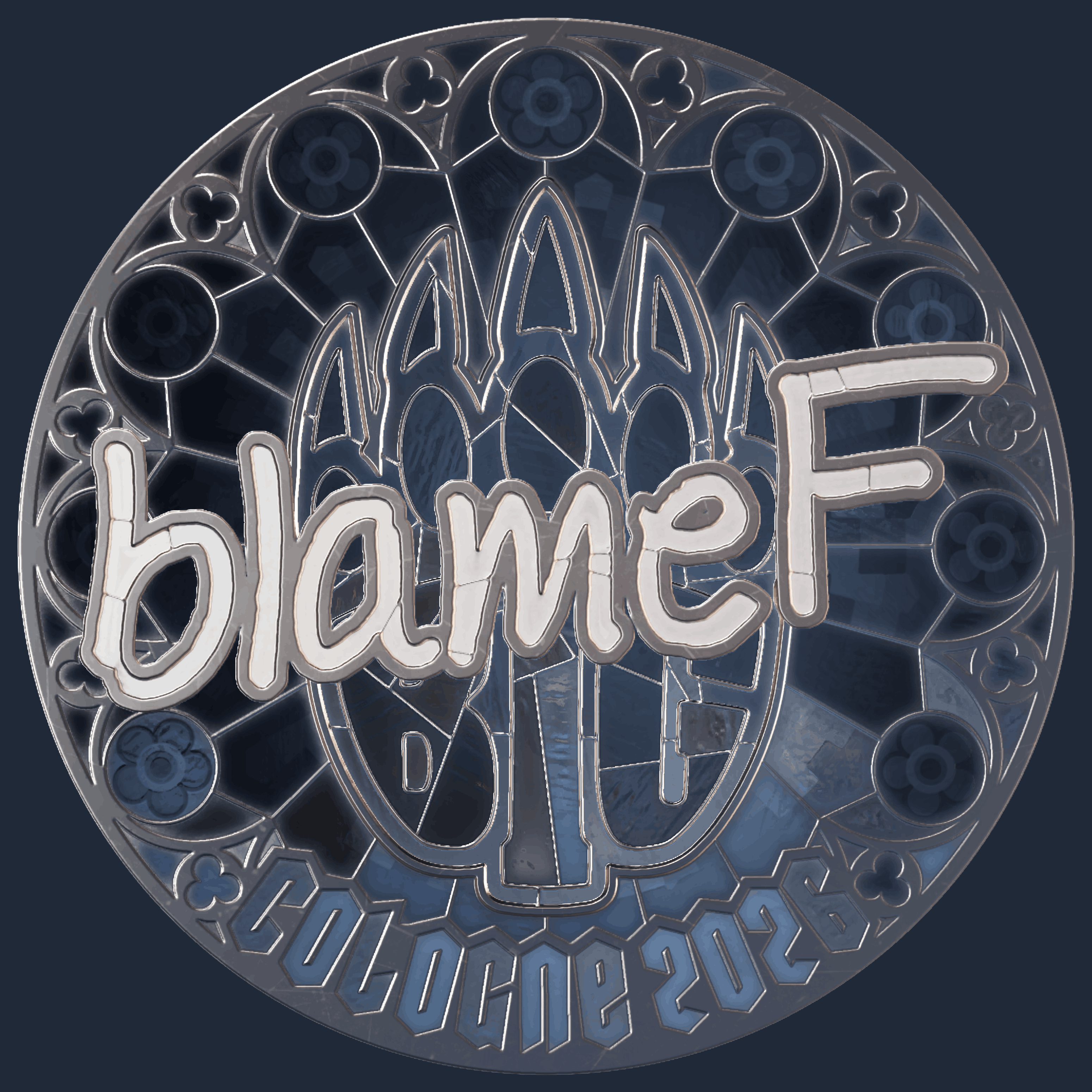 Sticker | blameF (Foil) | Cologne 2026 Image