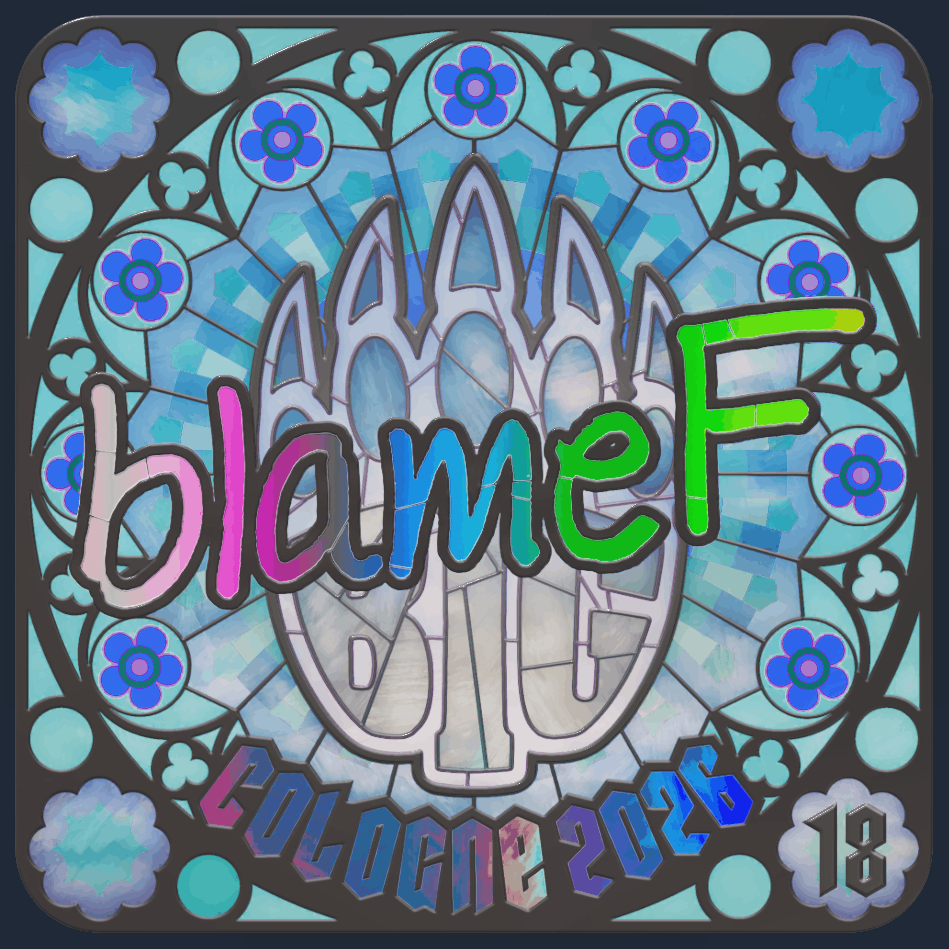 Sticker | blameF (Holo, Ranked) | Cologne 2026 Image