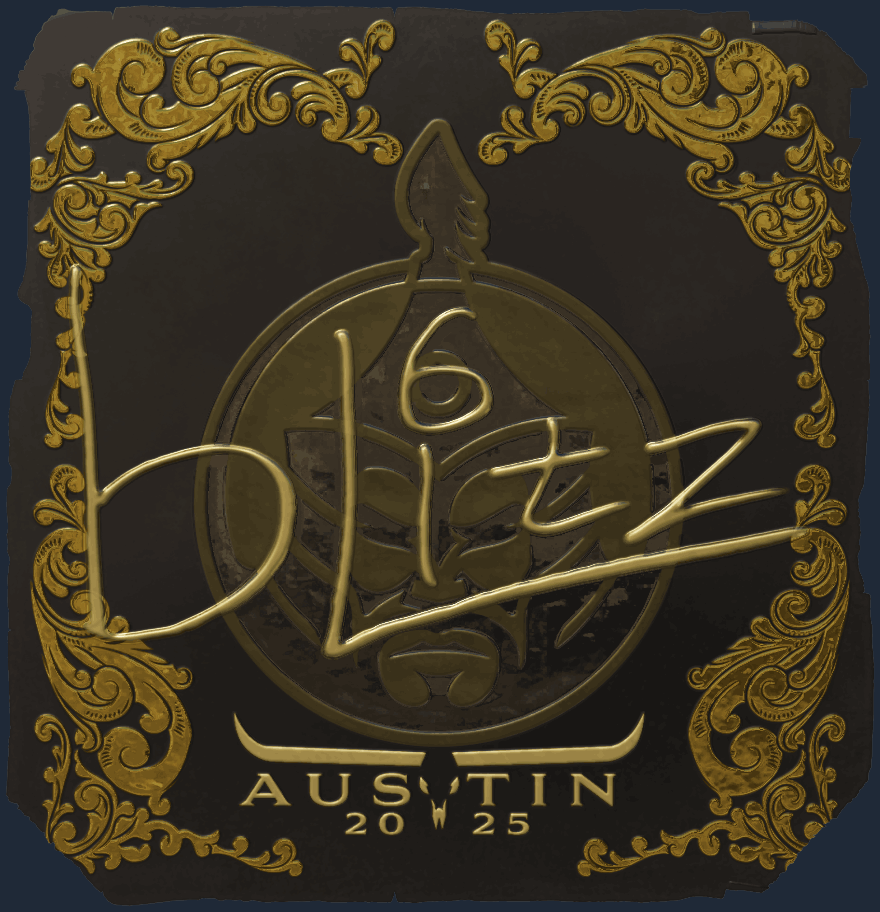 Sticker | bLitz (Gold) | Austin 2025 Image