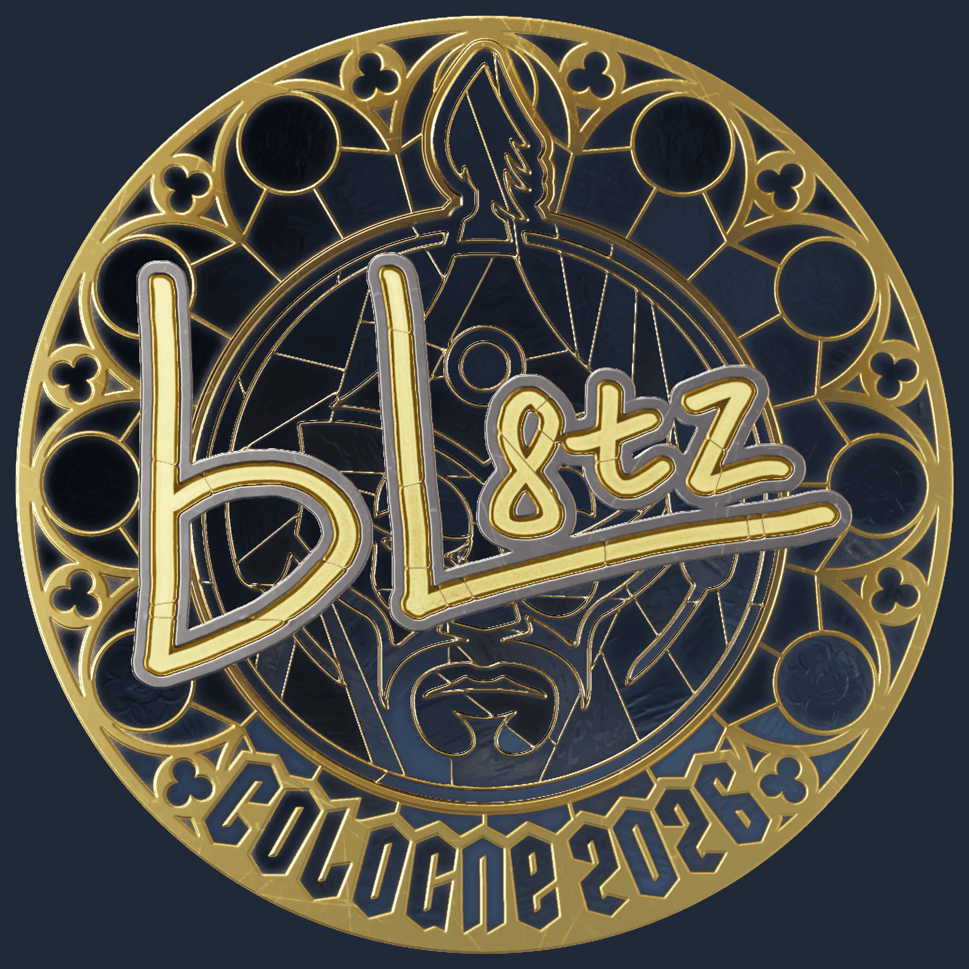 Sticker | bLitz (Gold) | Cologne 2026 Image
